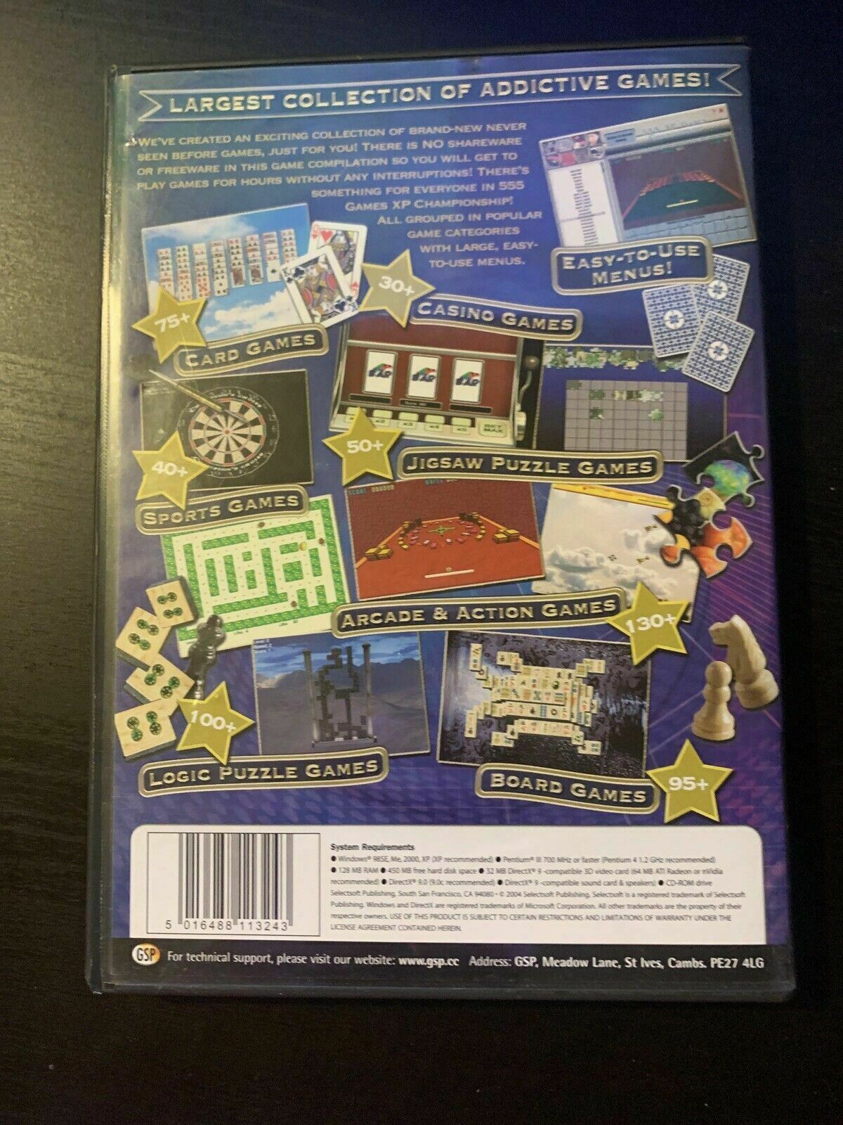 Ultimate Games - 555 Games XP Championship (PC CDROM, 2006)