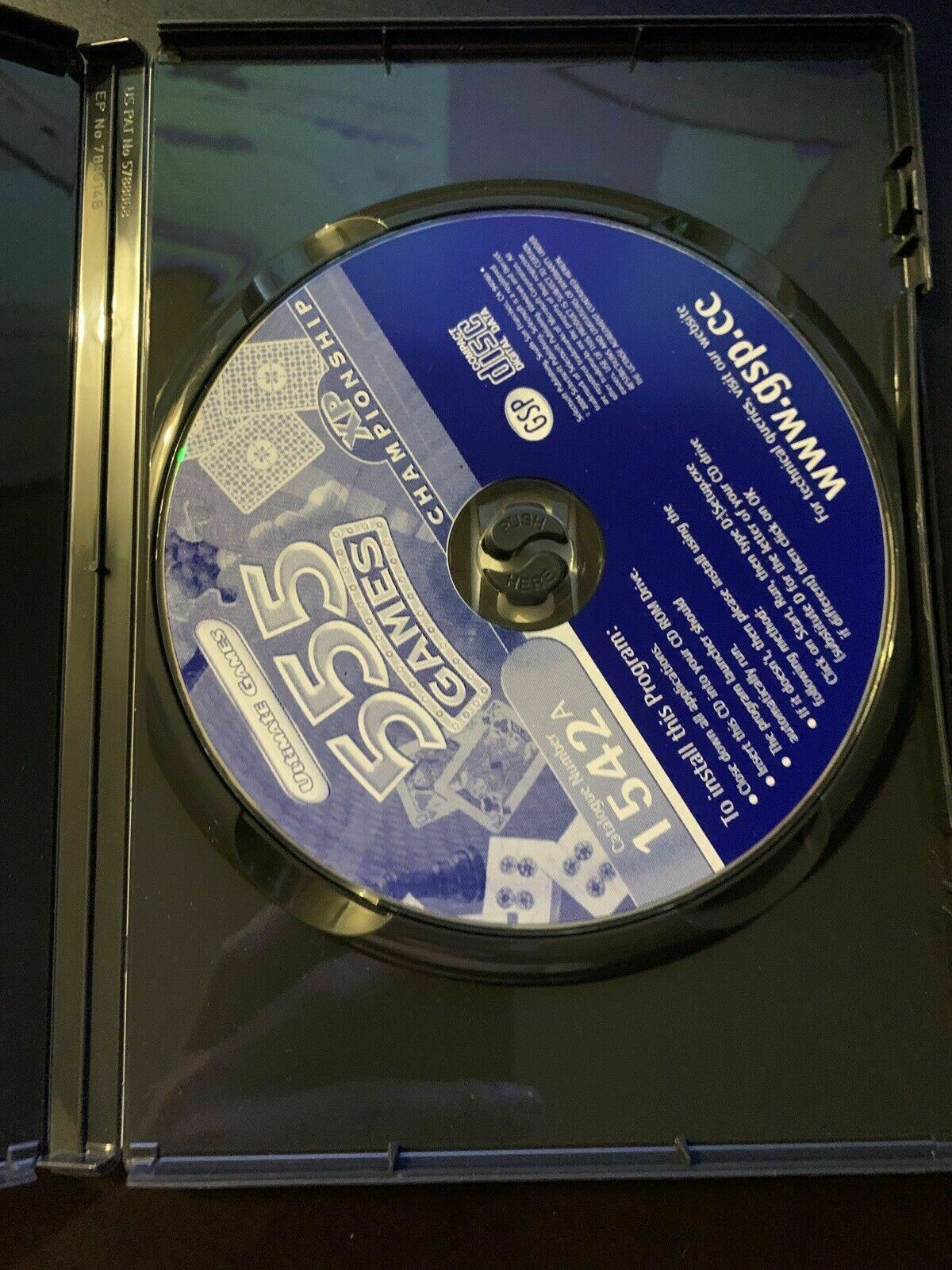 Ultimate Games - 555 Games XP Championship (PC CDROM, 2006)