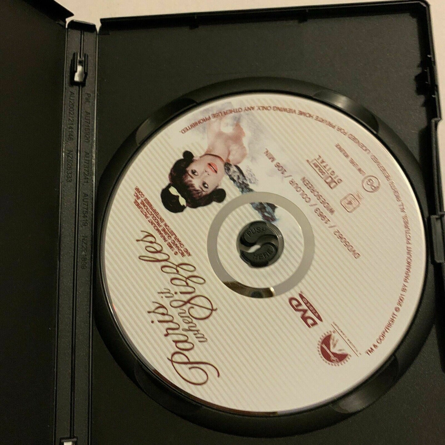 Paris When It Sizzles - 80 Years Of Audrey (DVD, 1963) Audrey Hepburn. Region 4