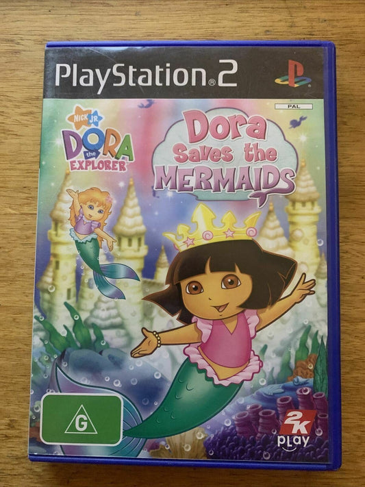 Dora the Explorer: Dora Saves The Mermaid - Sony PS2 Game PAL