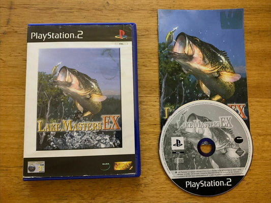 Lake Masters EX - PS2 PAL Game with Manual PAL