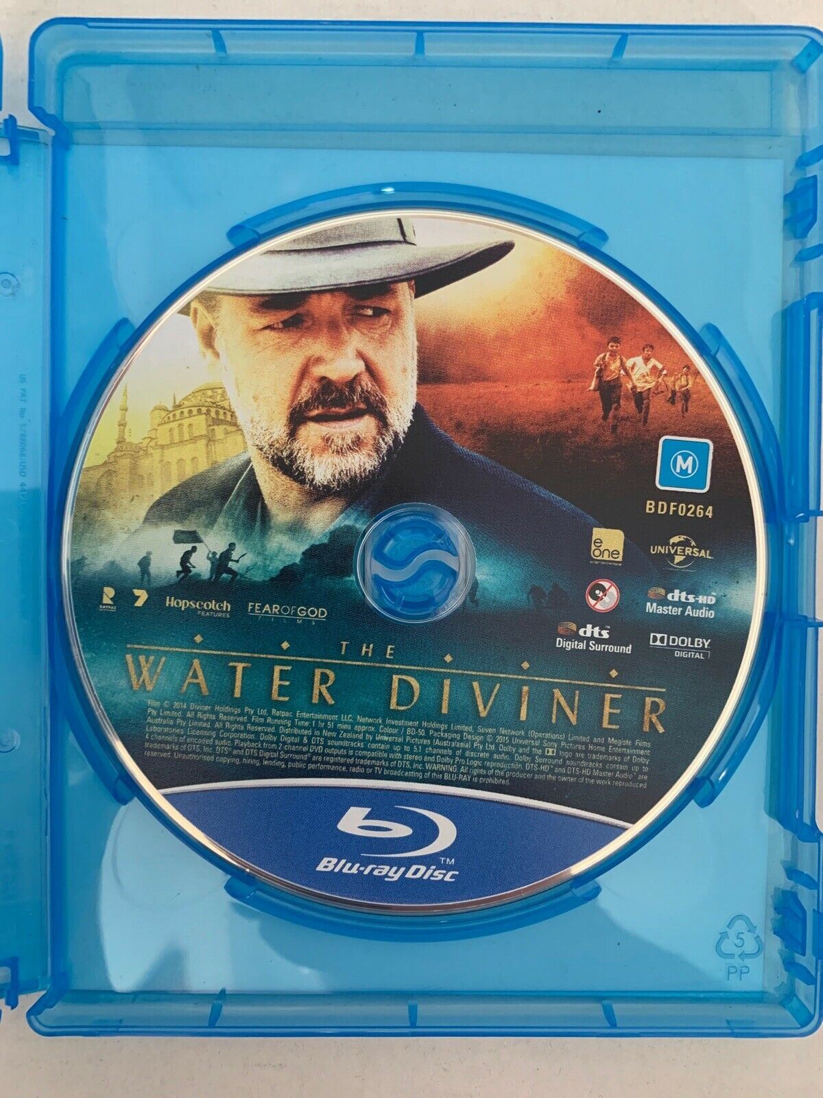 The Water Diviner (Blu-ray, 2015) Russell Crowe - Australian Movie