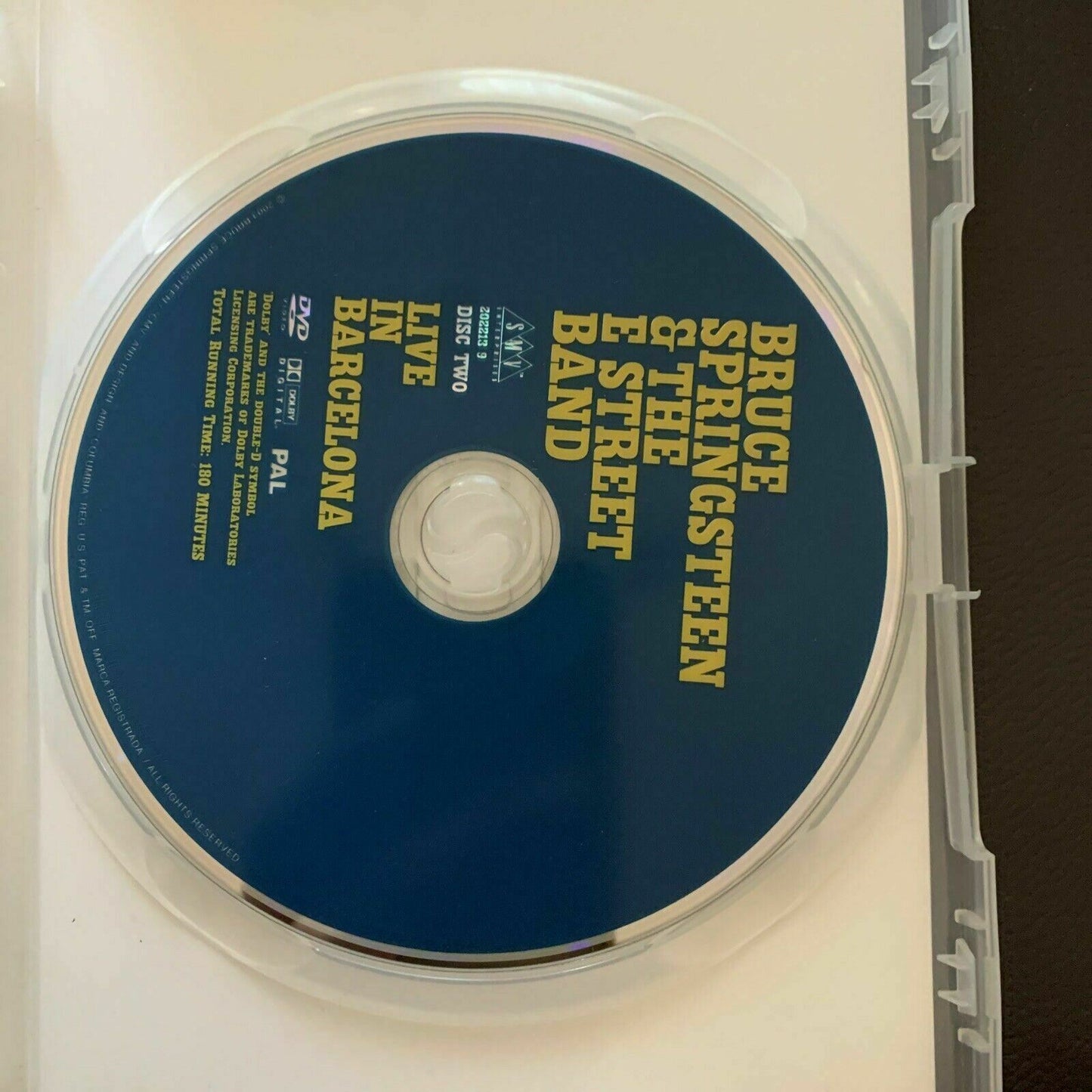 Bruce Springsteen And The E Street Band - Live In Barcelona (DVD, 2002, 2-Disc)