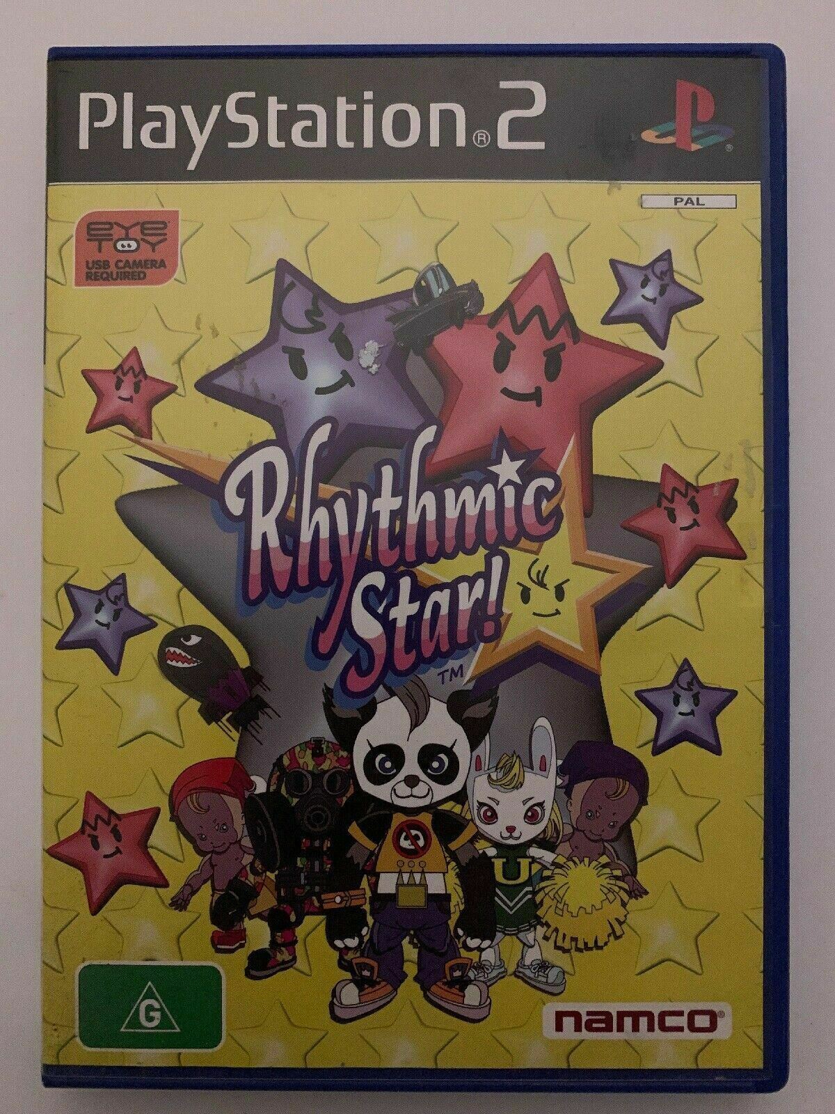 Rhythmic Star - Sony Playstation 2 PS2 PAL Dance Music Game - Includes Manual