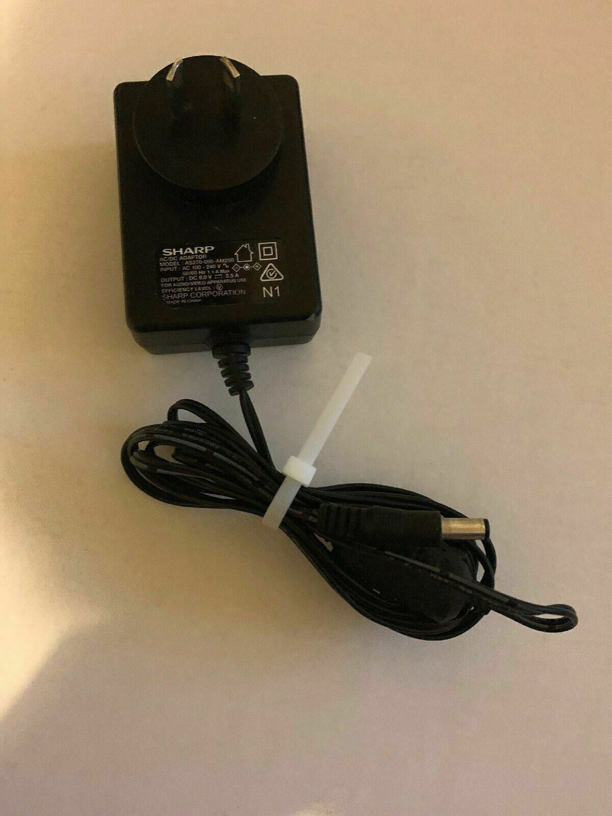 Genuine Sharp AS270-090-AM250 AC Adapter 9V 2.5A