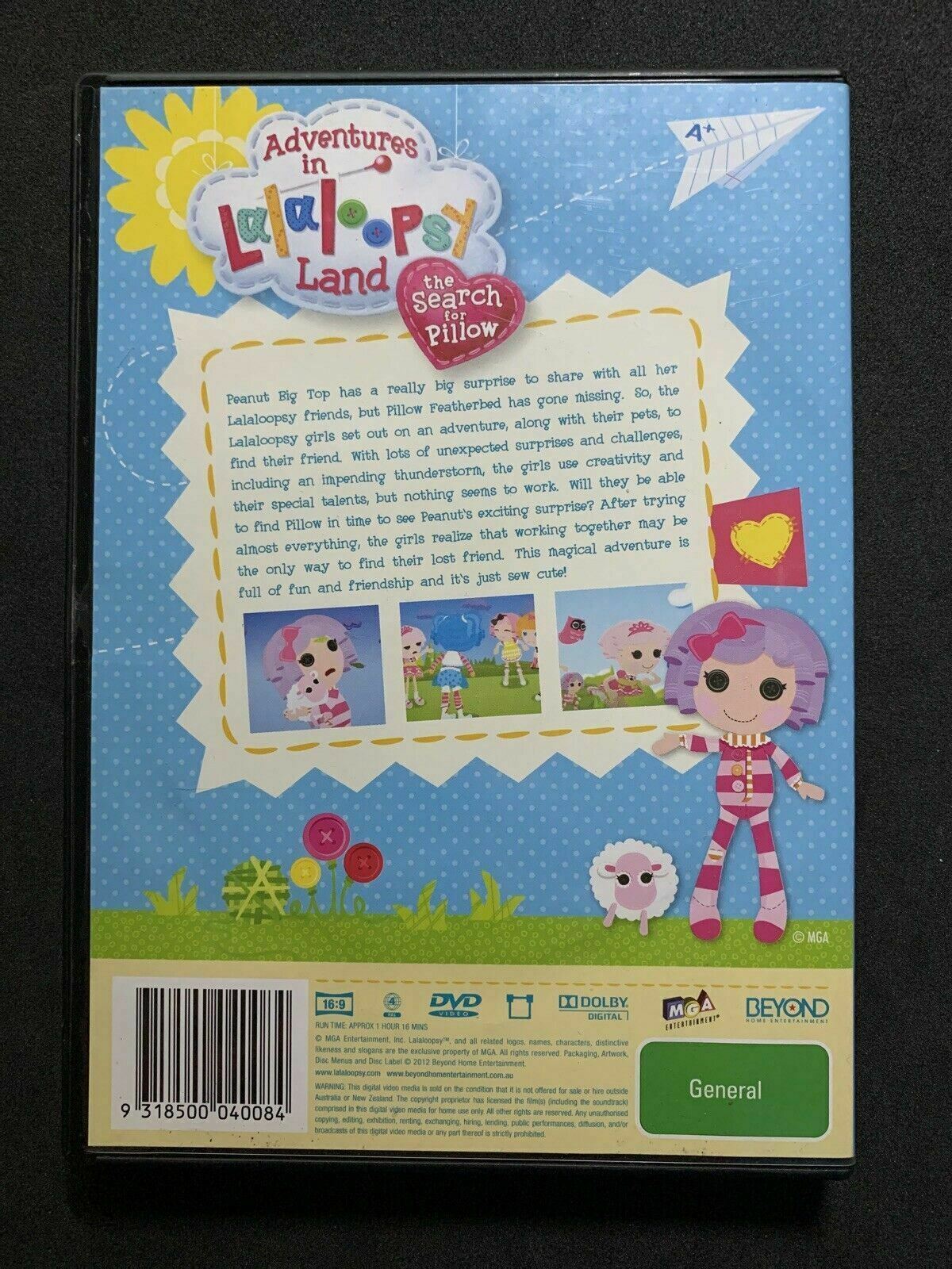 Adventures In Lalaloopsy Land - The Search For Pillow (DVD)