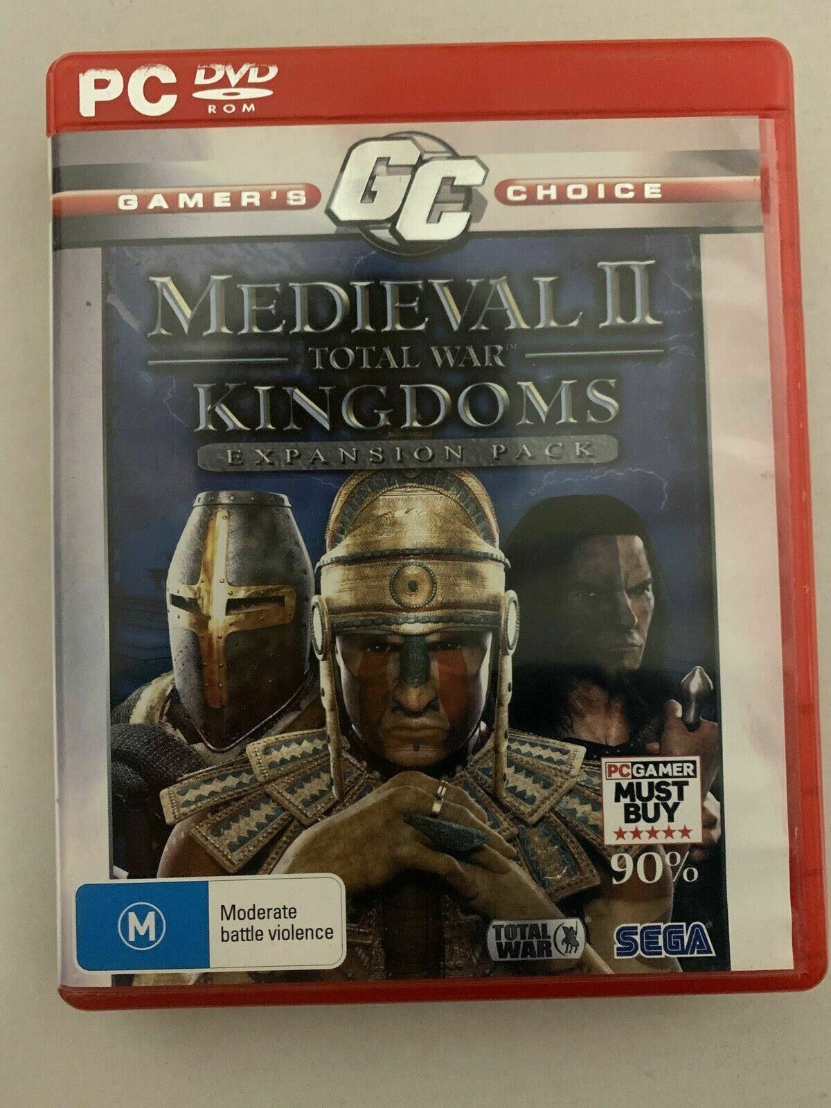 Mediaeval II Total War Kingdoms + Expansion Pack PC DVD-ROM