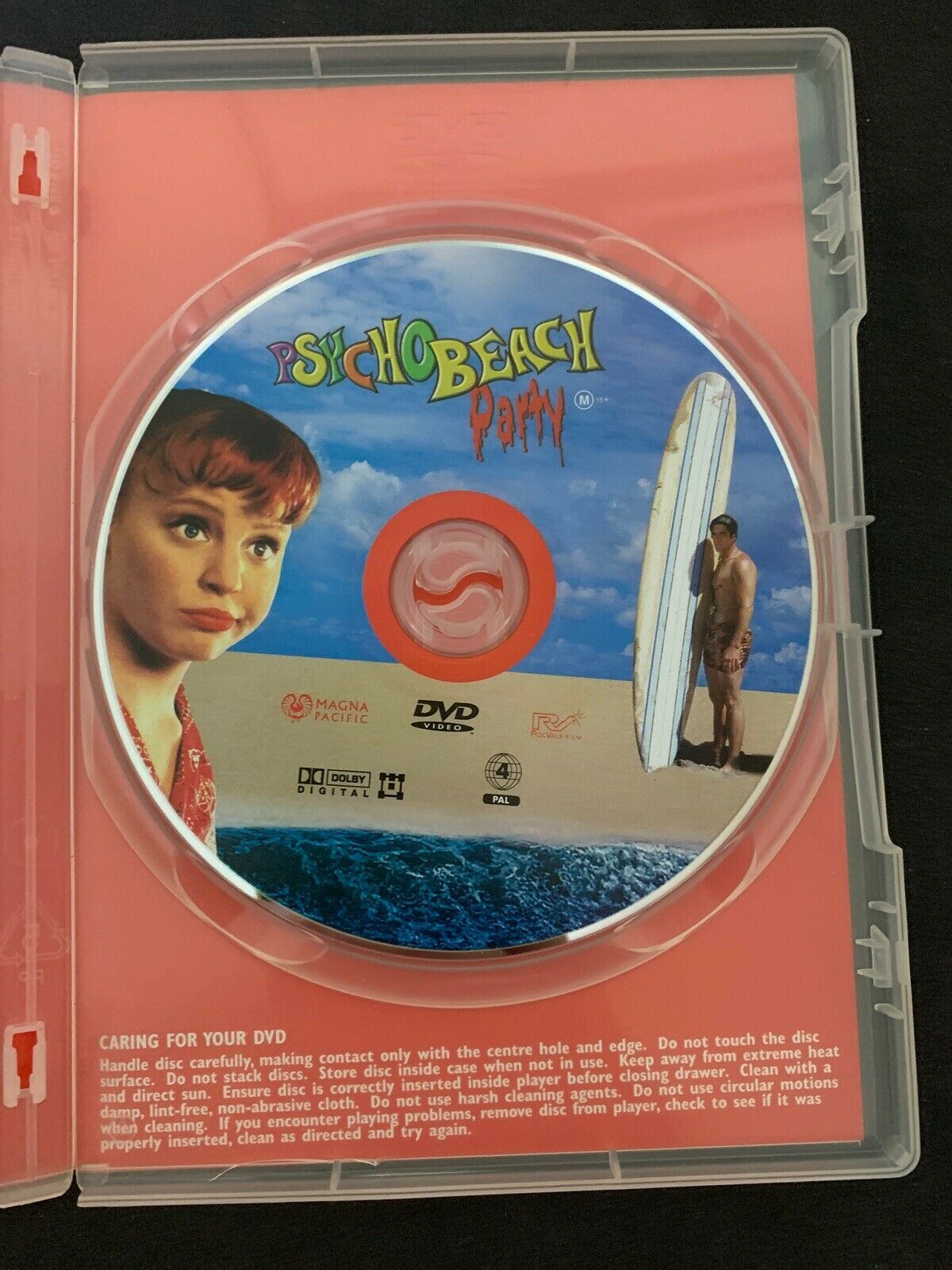 Psycho Beach Party (DVD, 2000) Lauren Ambrose, Nicholas Brendon - Horror Comedy