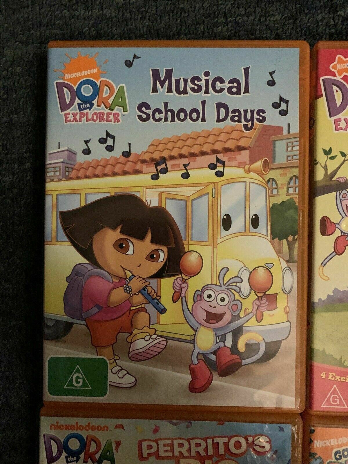 6x Dora The Explorer / Go Diego Go! DVD - Region 4