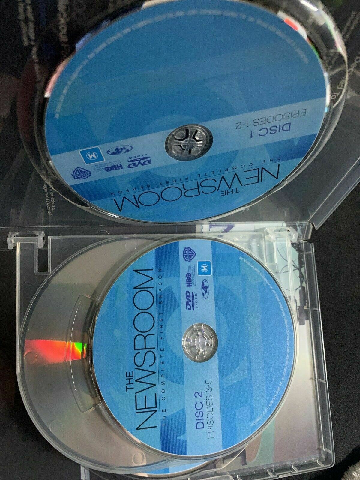 The Newsroom : Season 1 (DVD, 2013, 4-Disc Set) Jeff Daniels. Region 4