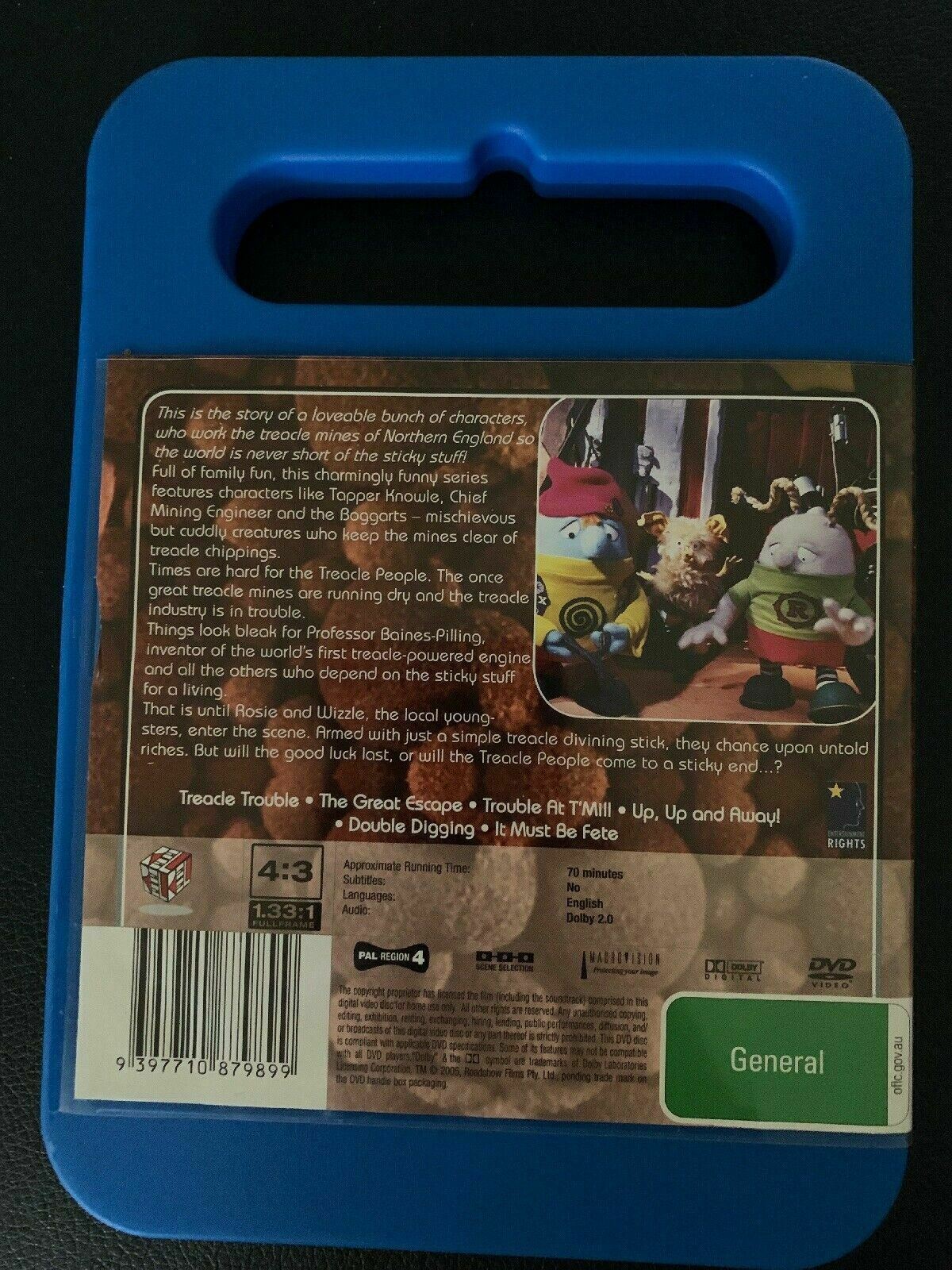 The Treacle People / Sticky Like Us (DVD, 2005) VOL 1 - Region 4