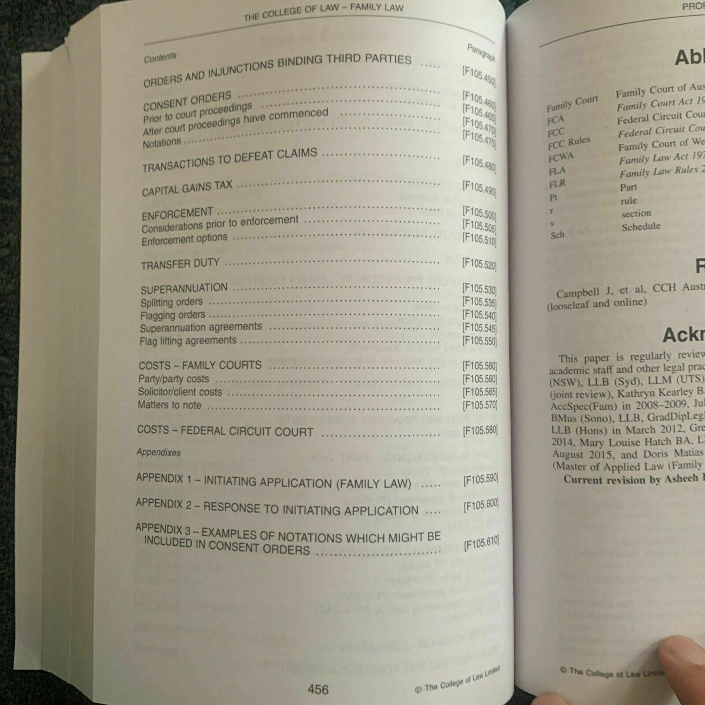 The College Of Law: South Australia Practice Papers 2017-2018 Volume 1