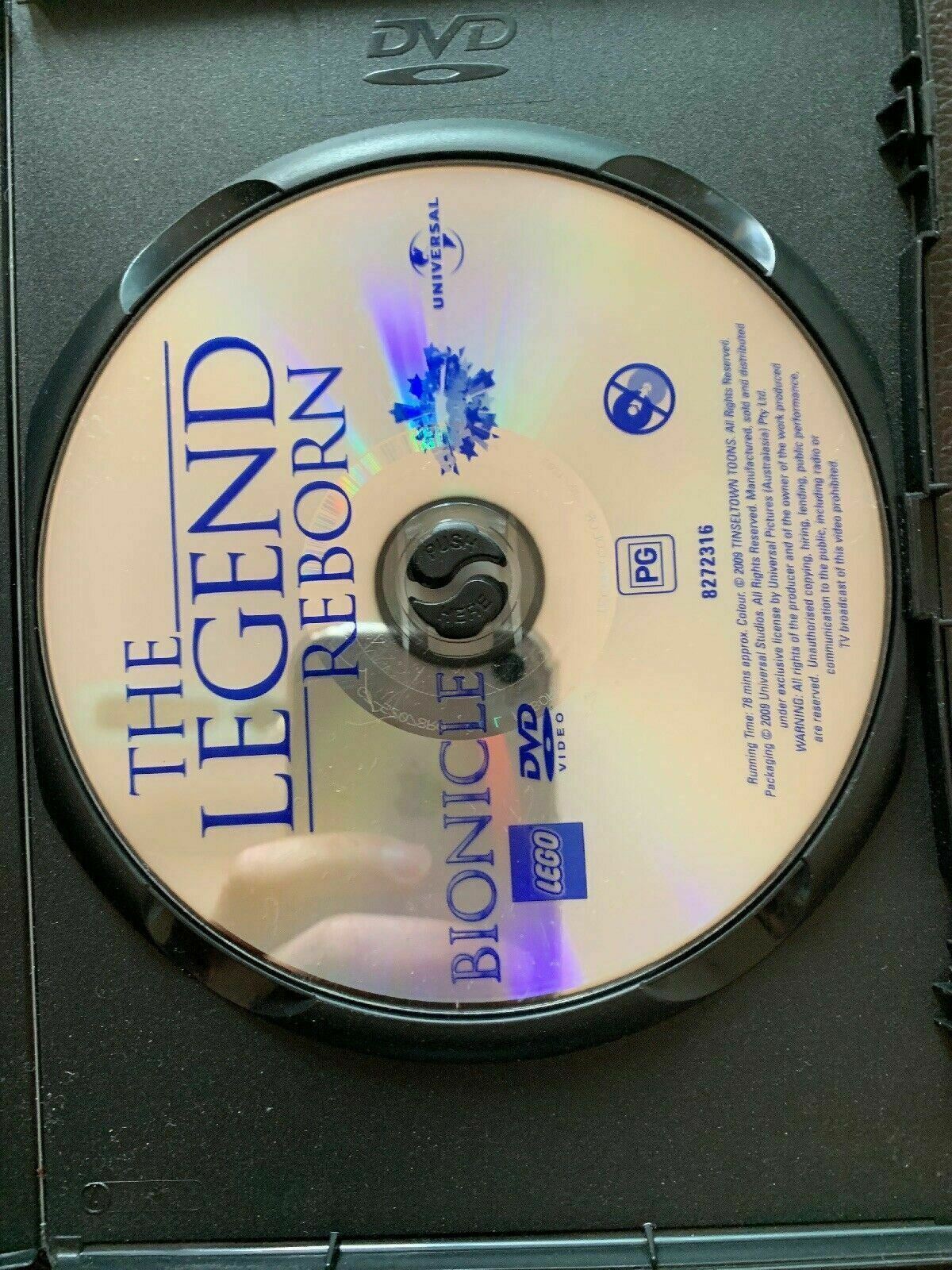 Bionicle - The Legend Reborn (DVD, 2009) Region 4