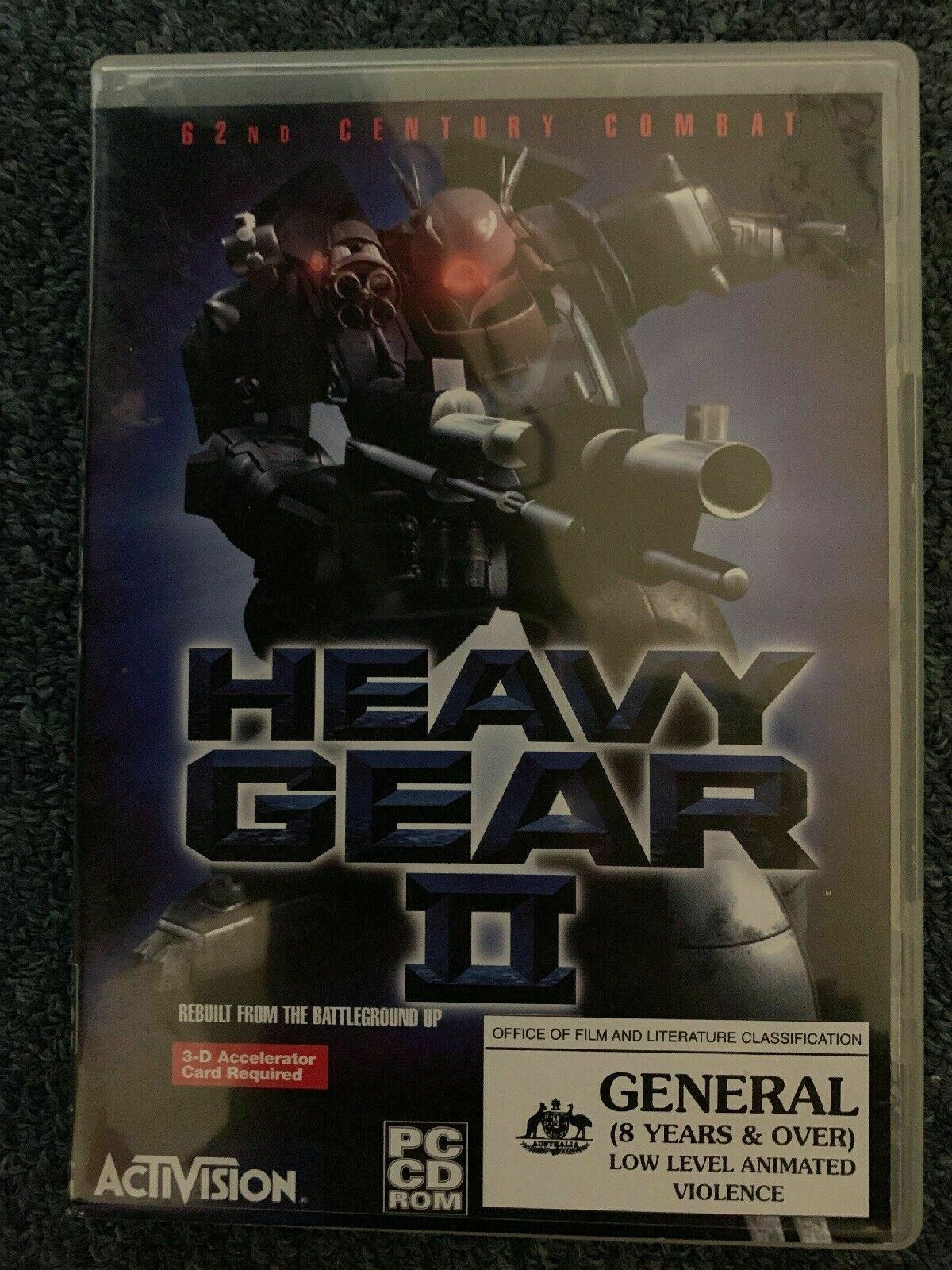 heavy gear 2 game Heavy Gear II (PC Game) Mech Shooting Strategy Game – Retro Unit