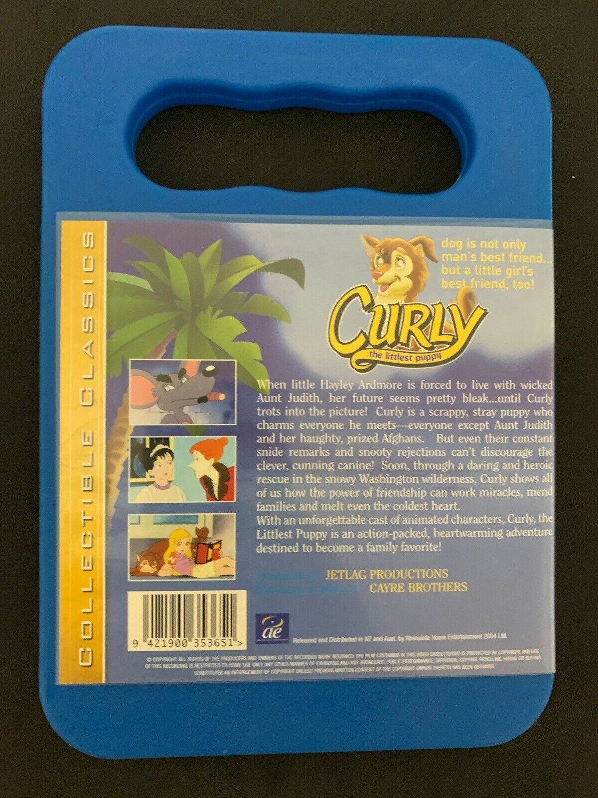 Curly The Littlest Puppy (DVD) region 4 Kid's Children animation