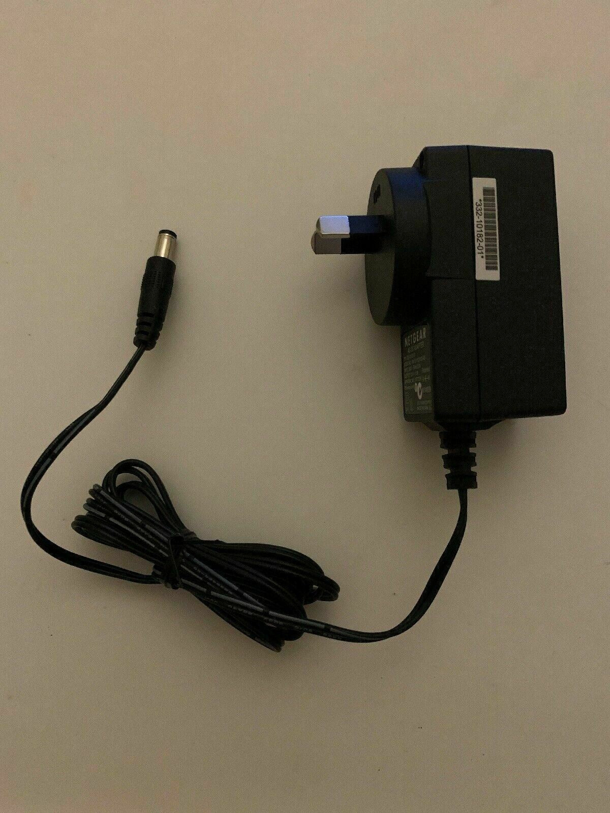 Netgear AC Adapter MV12-Y120100-A3 Power Supply 12V 1A 332-10182-01
