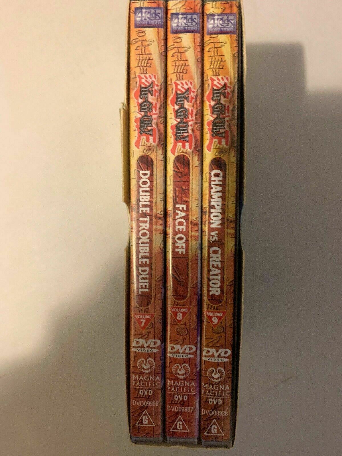 YU-GI-OH! Volumes 7-9 DVD Box Set - 3 Disc Set - Magna Pacific-DBX25002