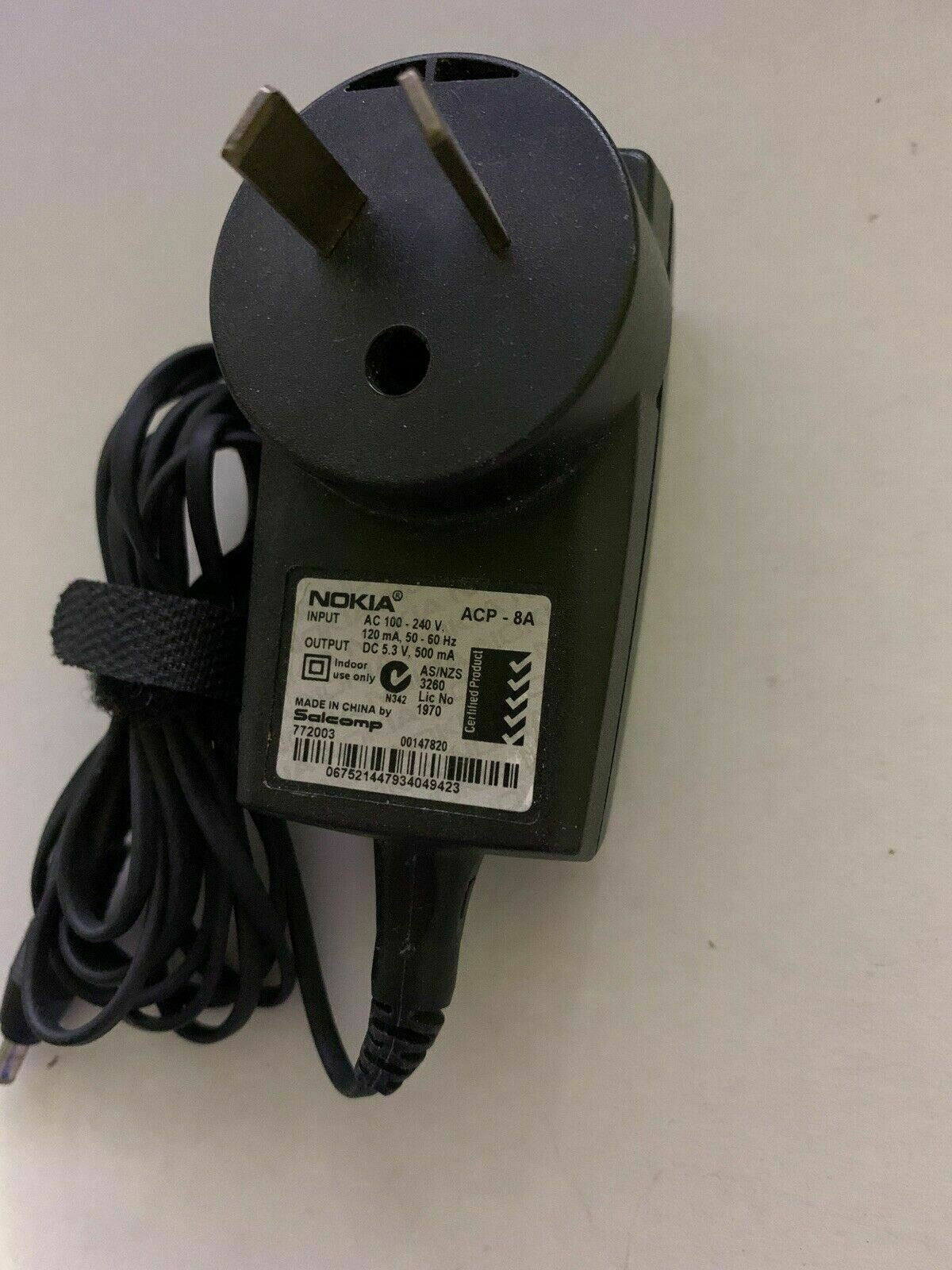 Genuine Nokia ACP-8A AC Adapter 5.3V 500mA
