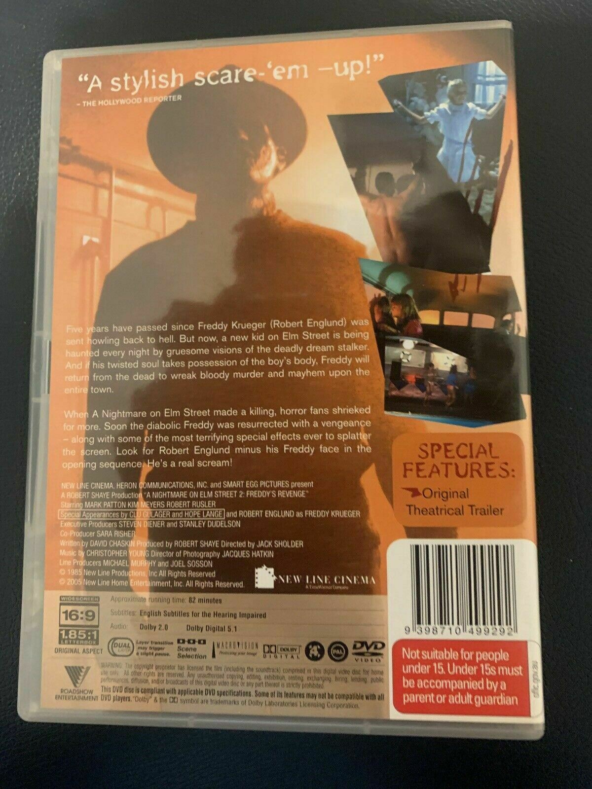 Nightmare On Elm Street - The First 3 Nightmares (DVD, 2005, 3-Disc Set) Region4