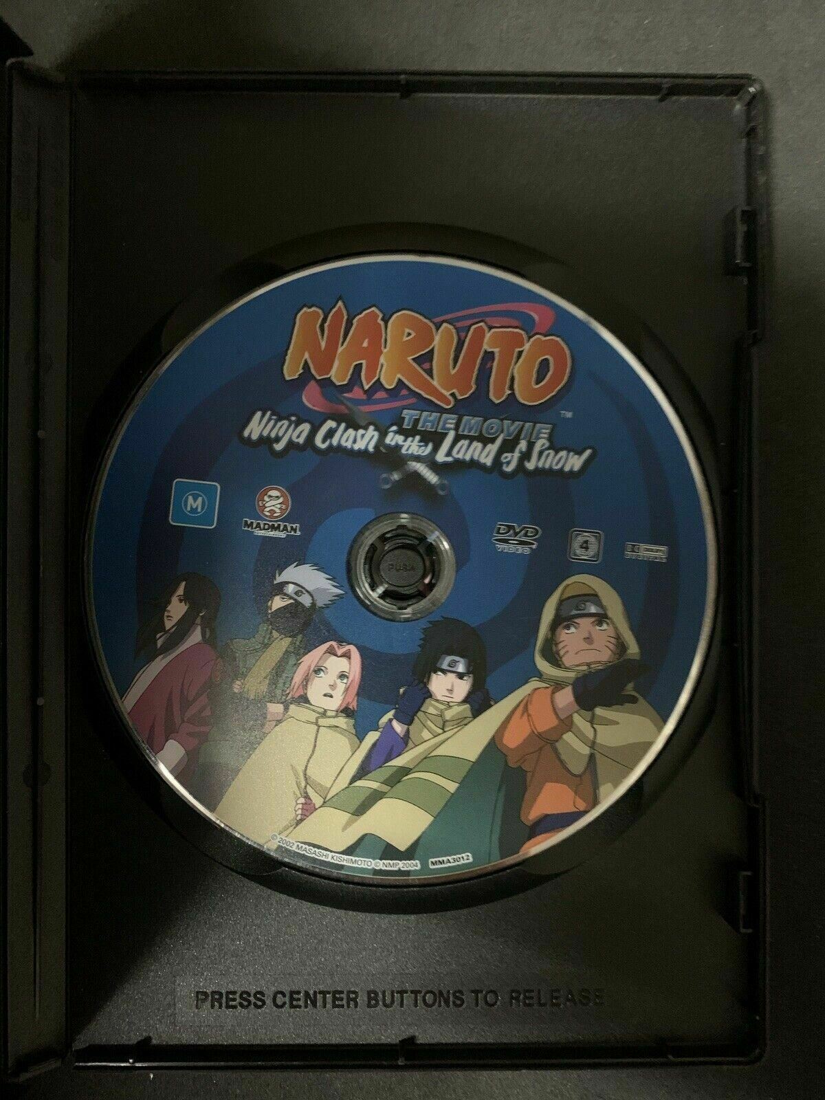 Naruto - The Movie - Ninja Clash In The Land Of Snow (DVD, 2004)