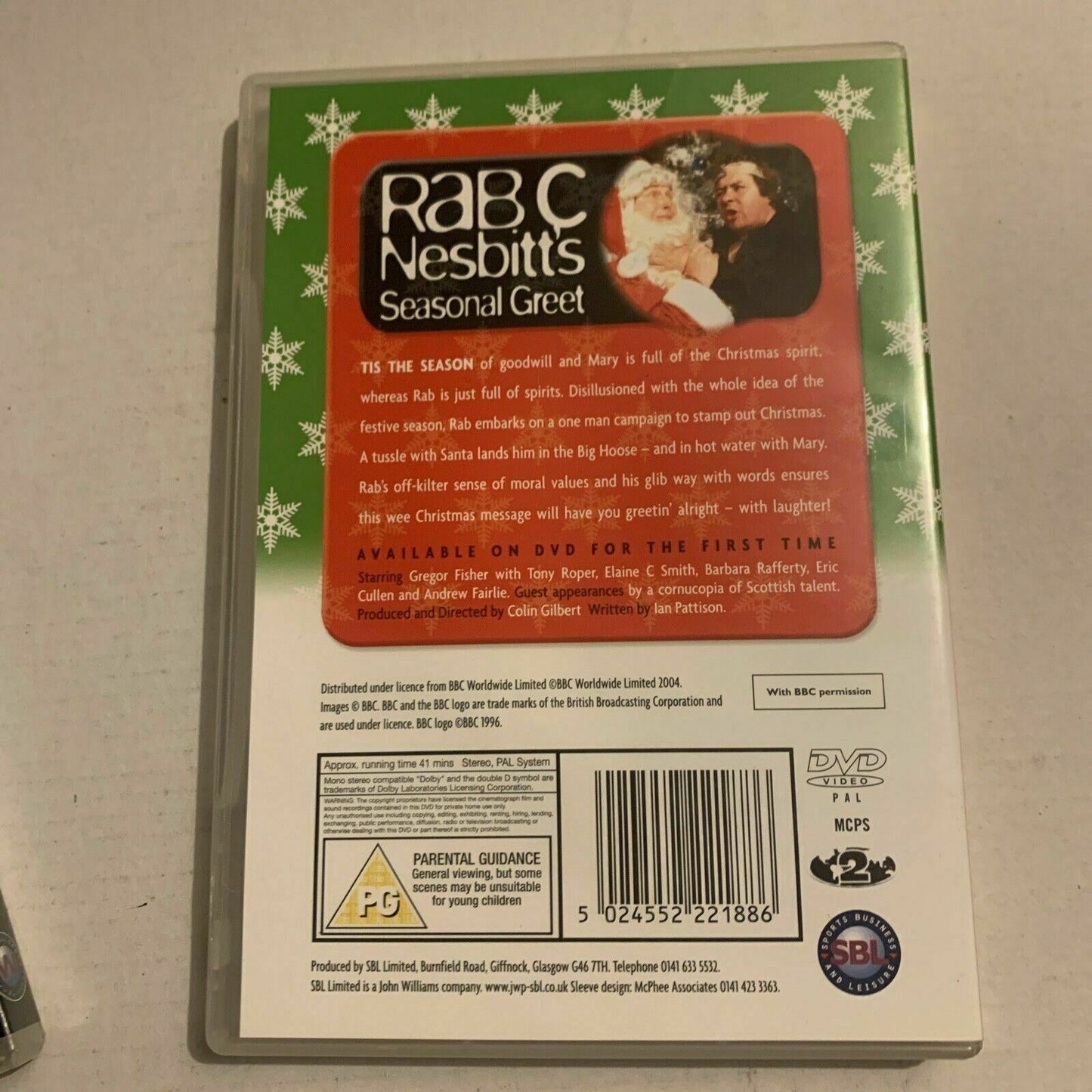 Rab C. Nesbitt's - Series 1 & 2 (DVD, 2004) Gregor Fisher. BBC All Regions