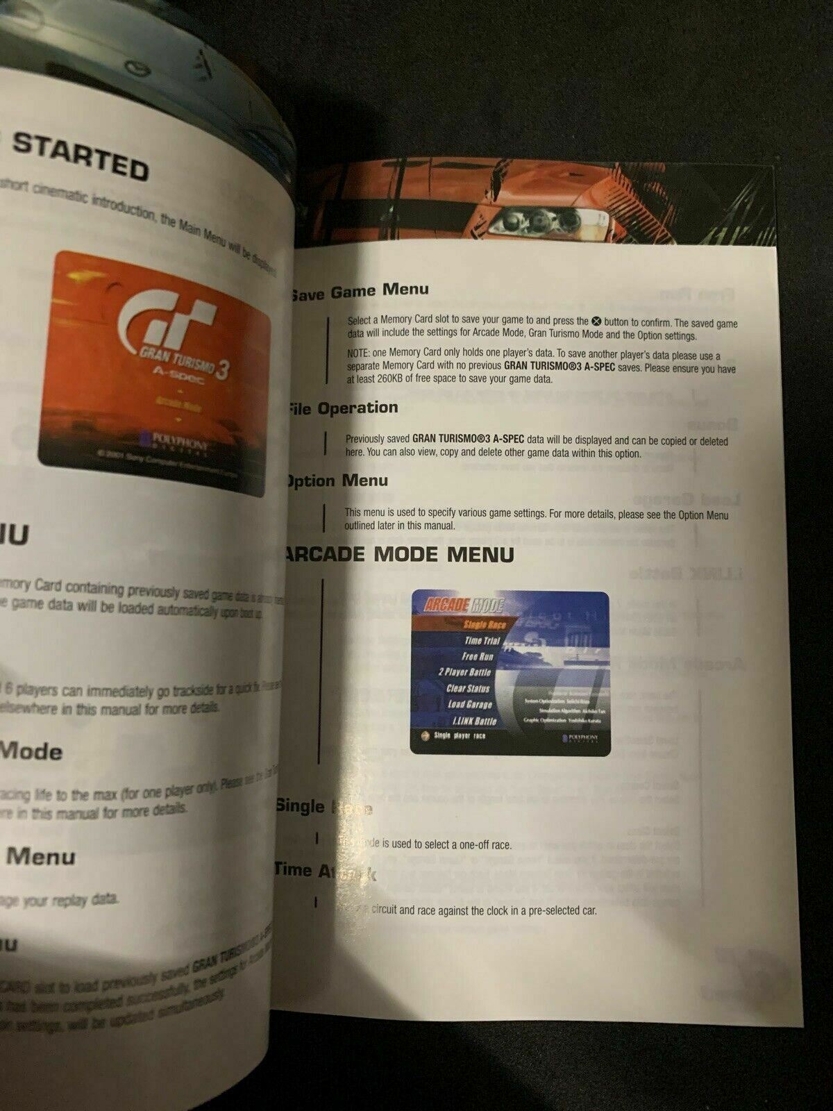 Gran Turismo 3: A-Spec - Platinum (Sony PlayStation 2, 2001) with Manual