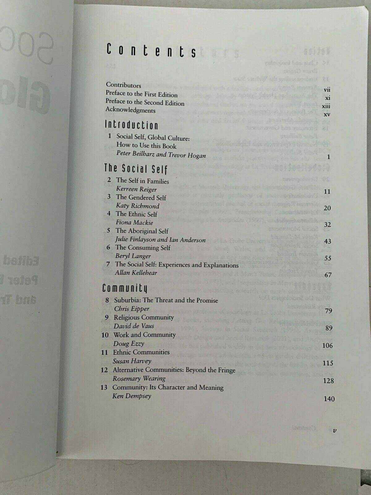 Social Self, Global Culture: An Introduction to Sociological Ideas by Oxford...