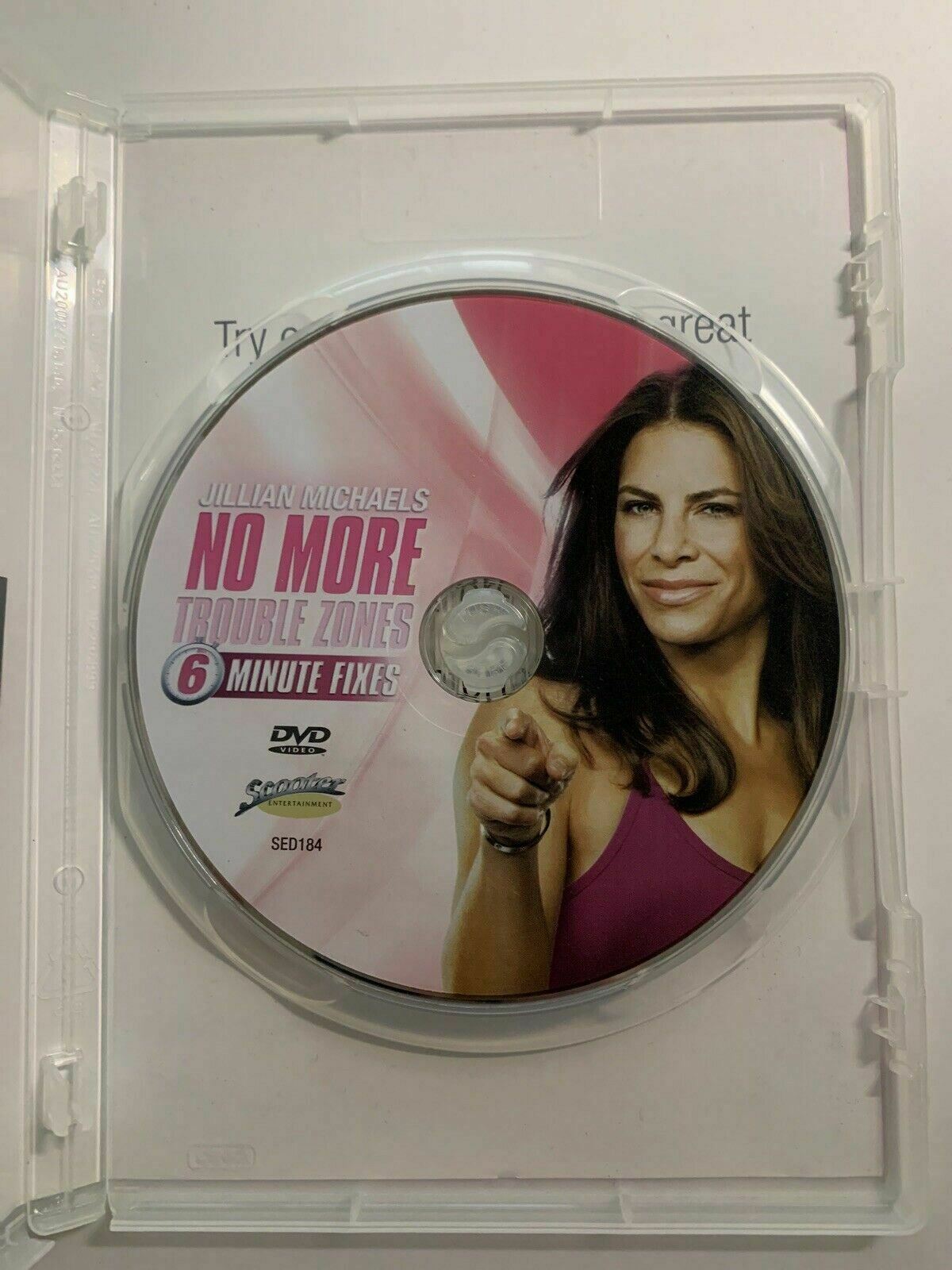 Jillian Michaels: No More Trouble Zones 6 Minute Fixes (DVD, 2008) Region 4