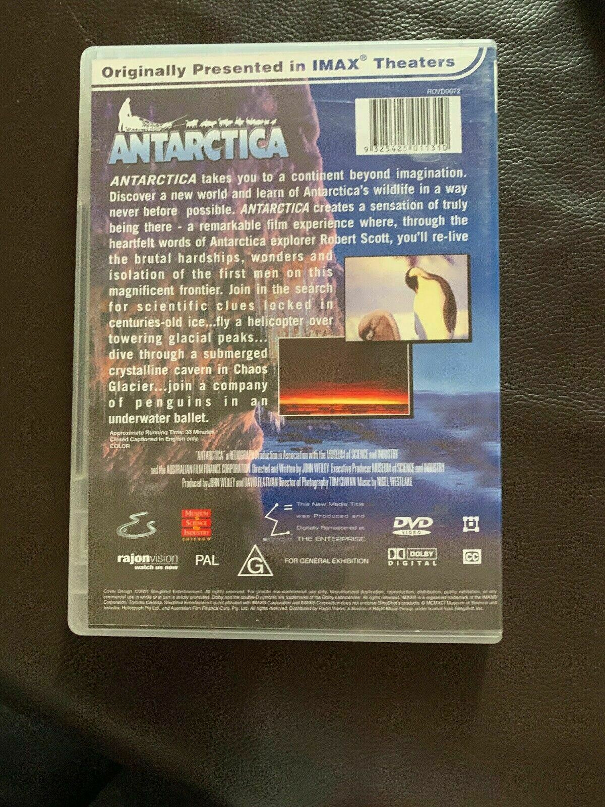 Imax - Antarctica (DVD, 2002)