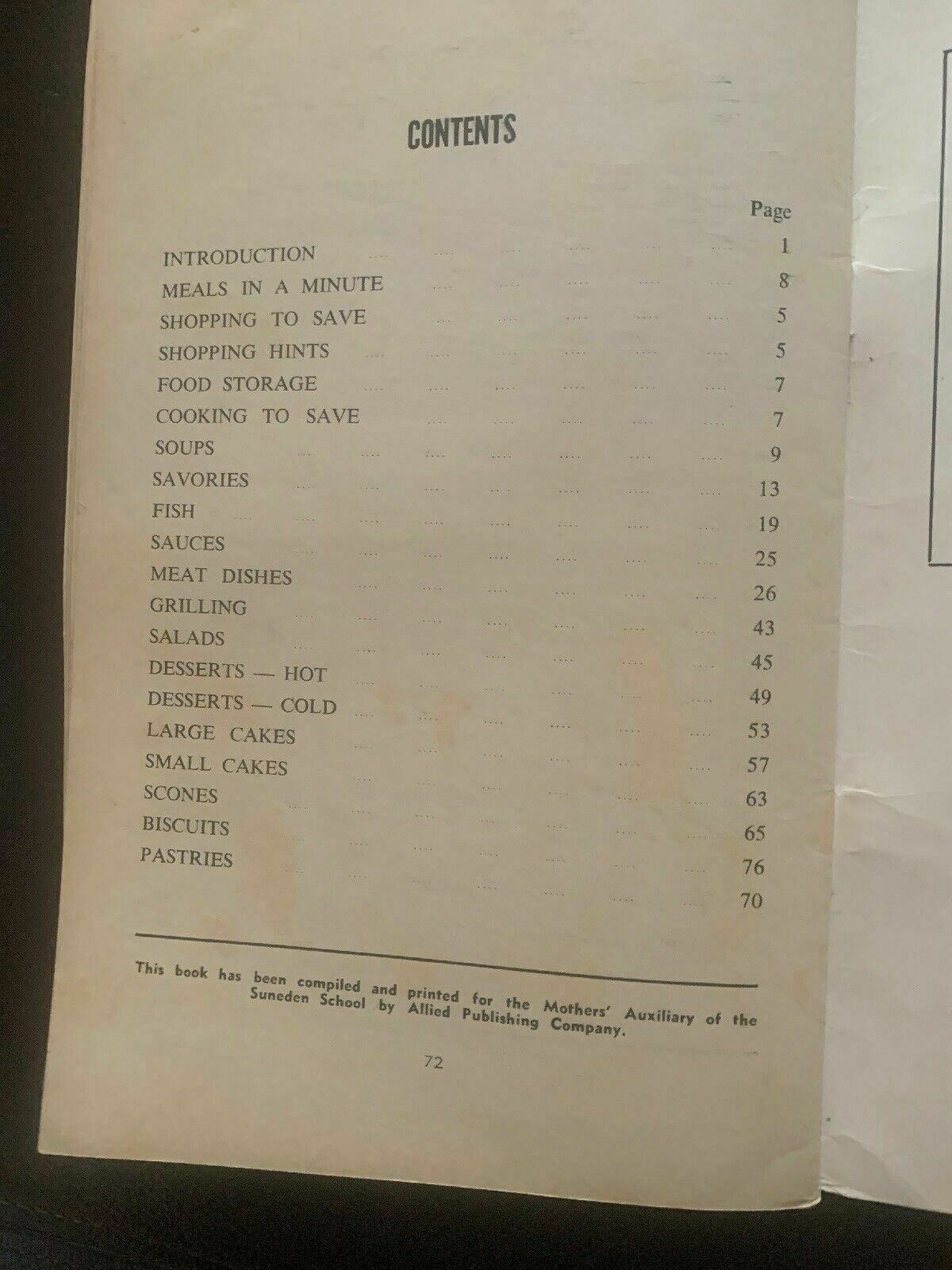 Simplicity In Cooking Vintage Book