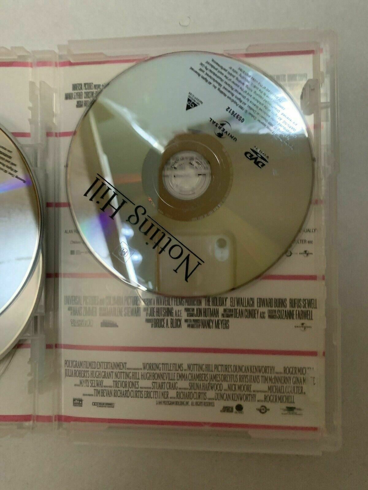 Bridget Jones's Diary, Love Actually, Mamma Mia! Notting Hill, The Holiday DVD