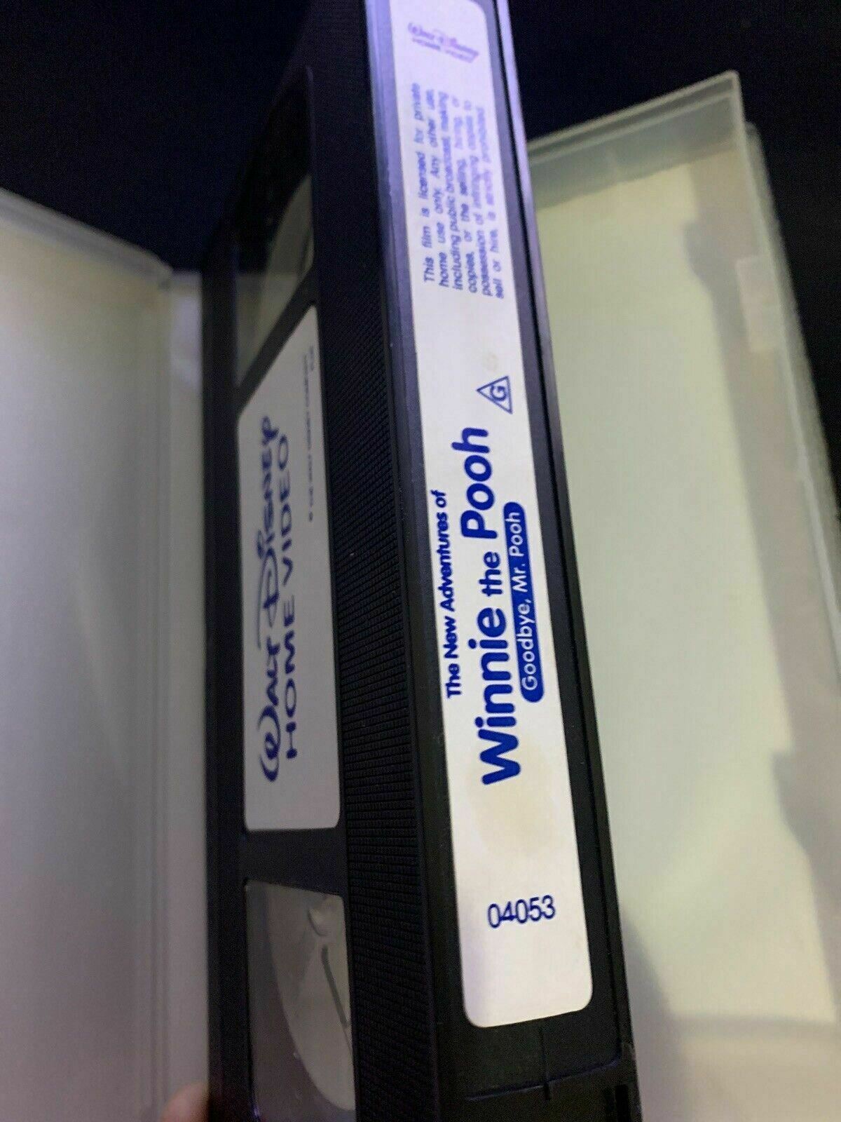 Winnie The Pooh : Goodbye, Mr. Pooh (VHS, 1989) PAL Disney