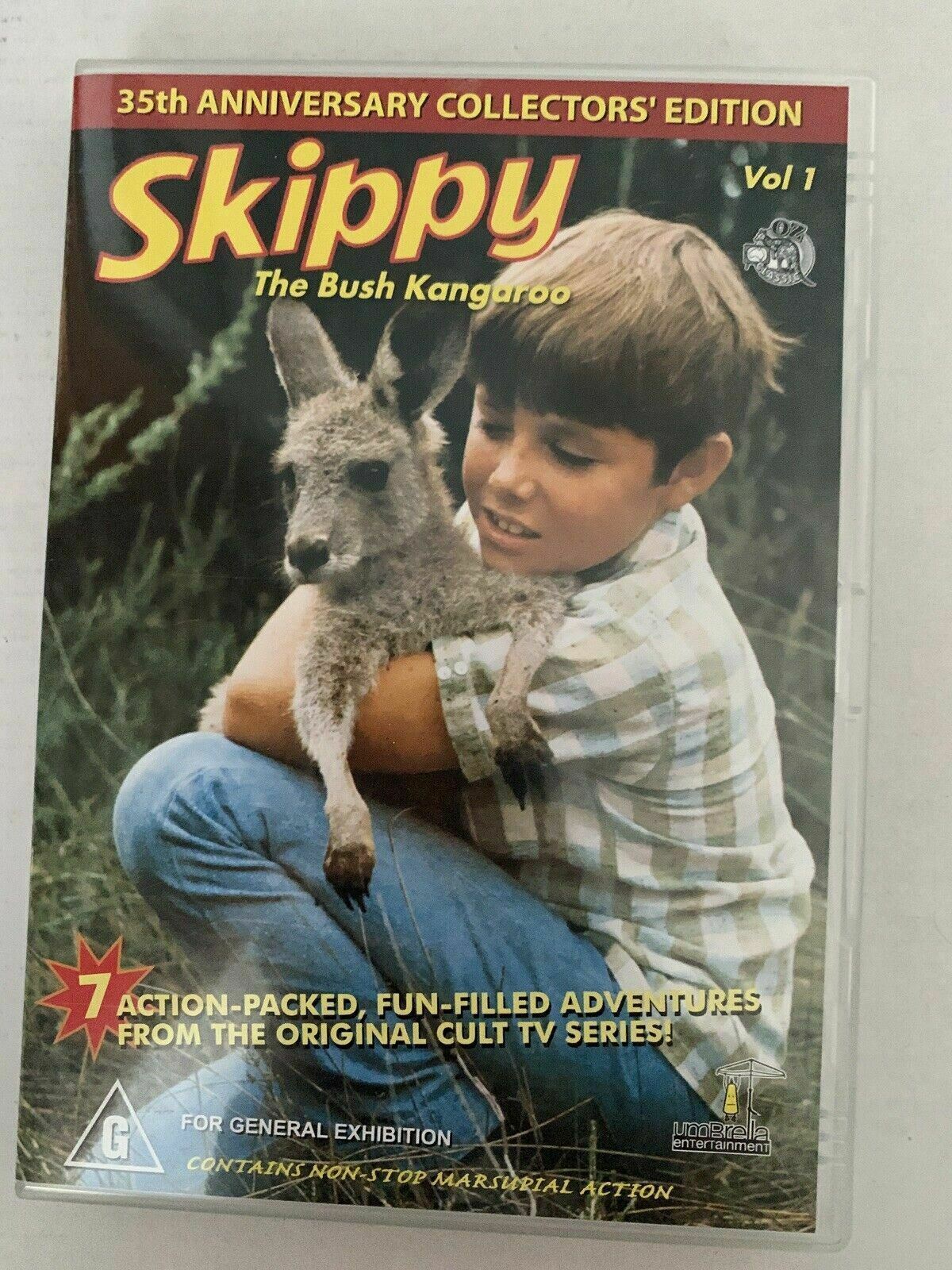 Skippy The Bush Kangaroo - Collector's Edition - VOL 1 (DVD, 1968) Tony Bonner