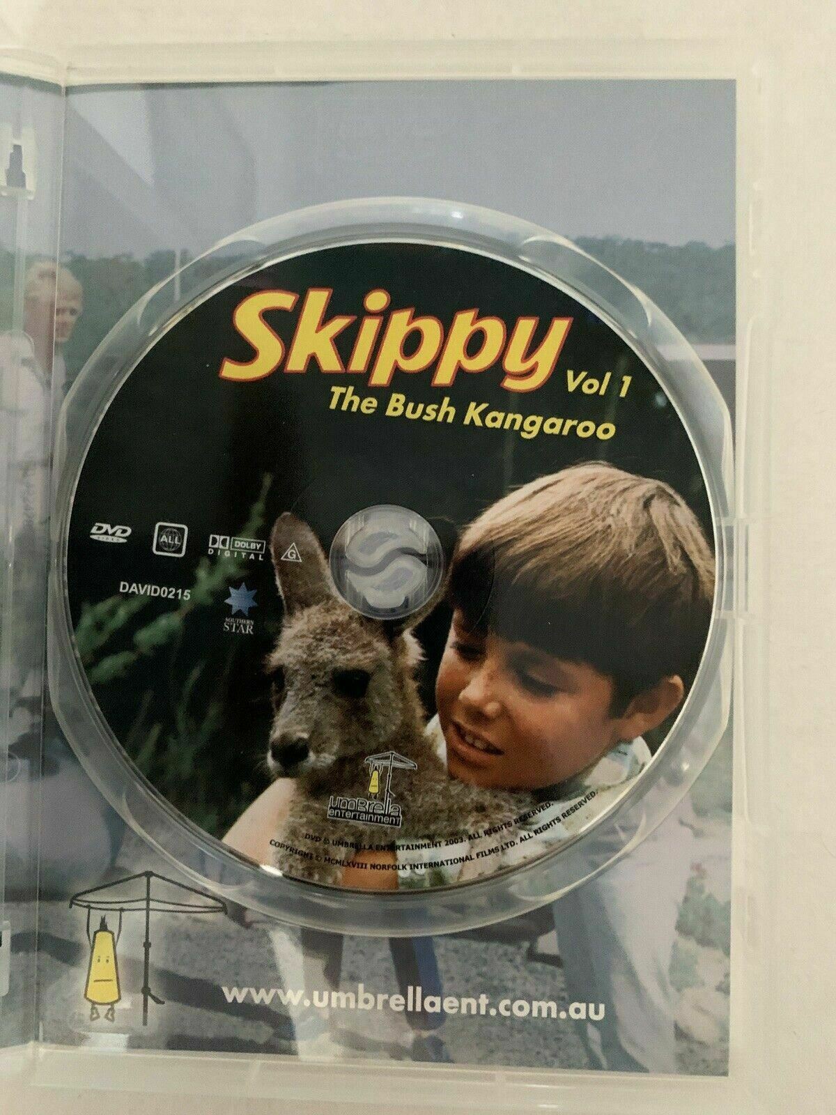 Skippy The Bush Kangaroo - Collector's Edition - VOL 1 (DVD, 1968) Tony Bonner