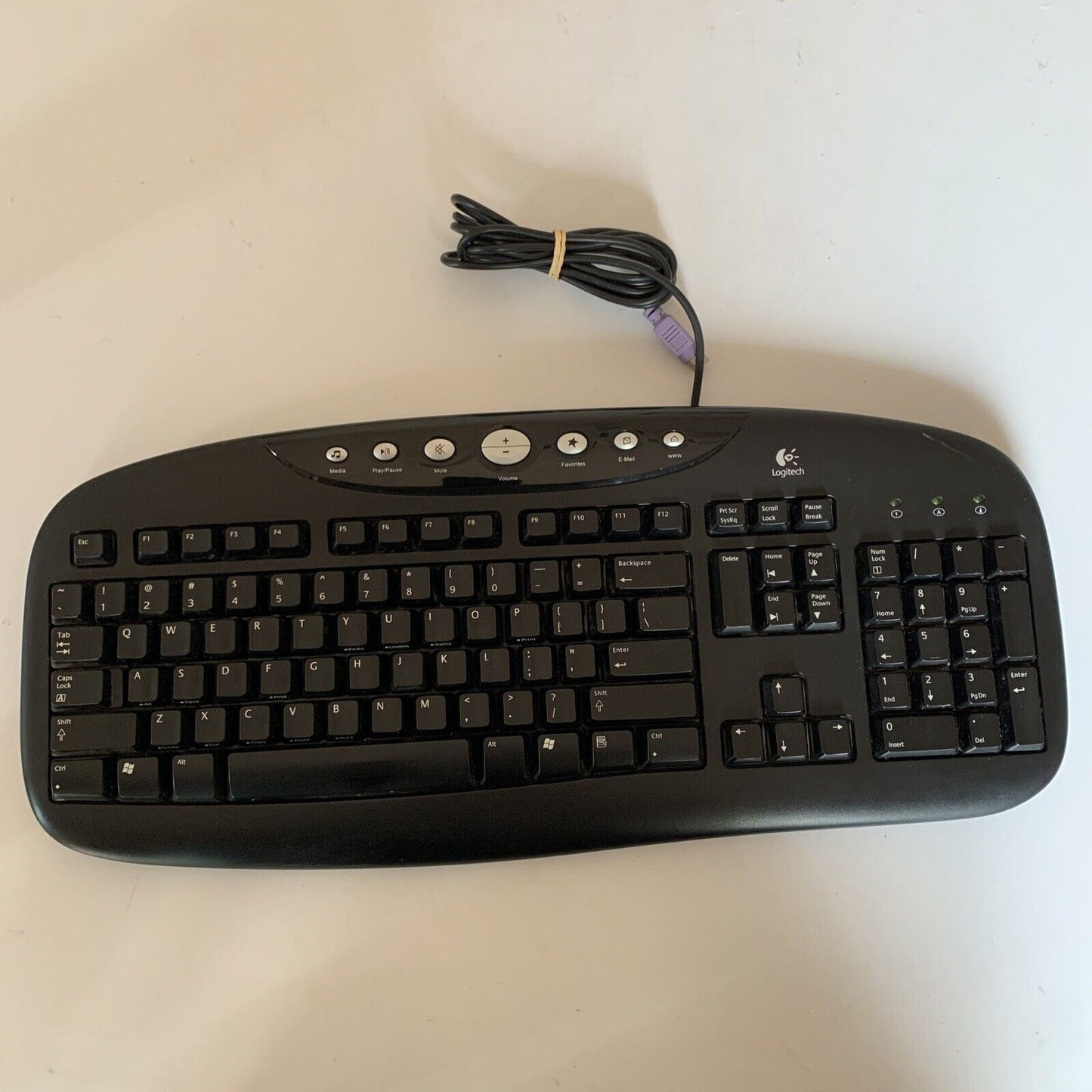 Logitech Internet Pro Keyboard Y-SZ49 Wired PS/2