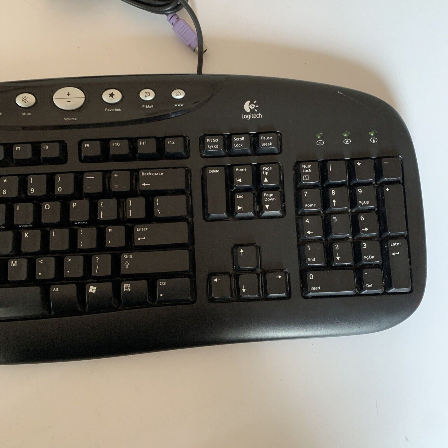 Logitech Internet Pro Keyboard Y-SZ49 Wired PS/2