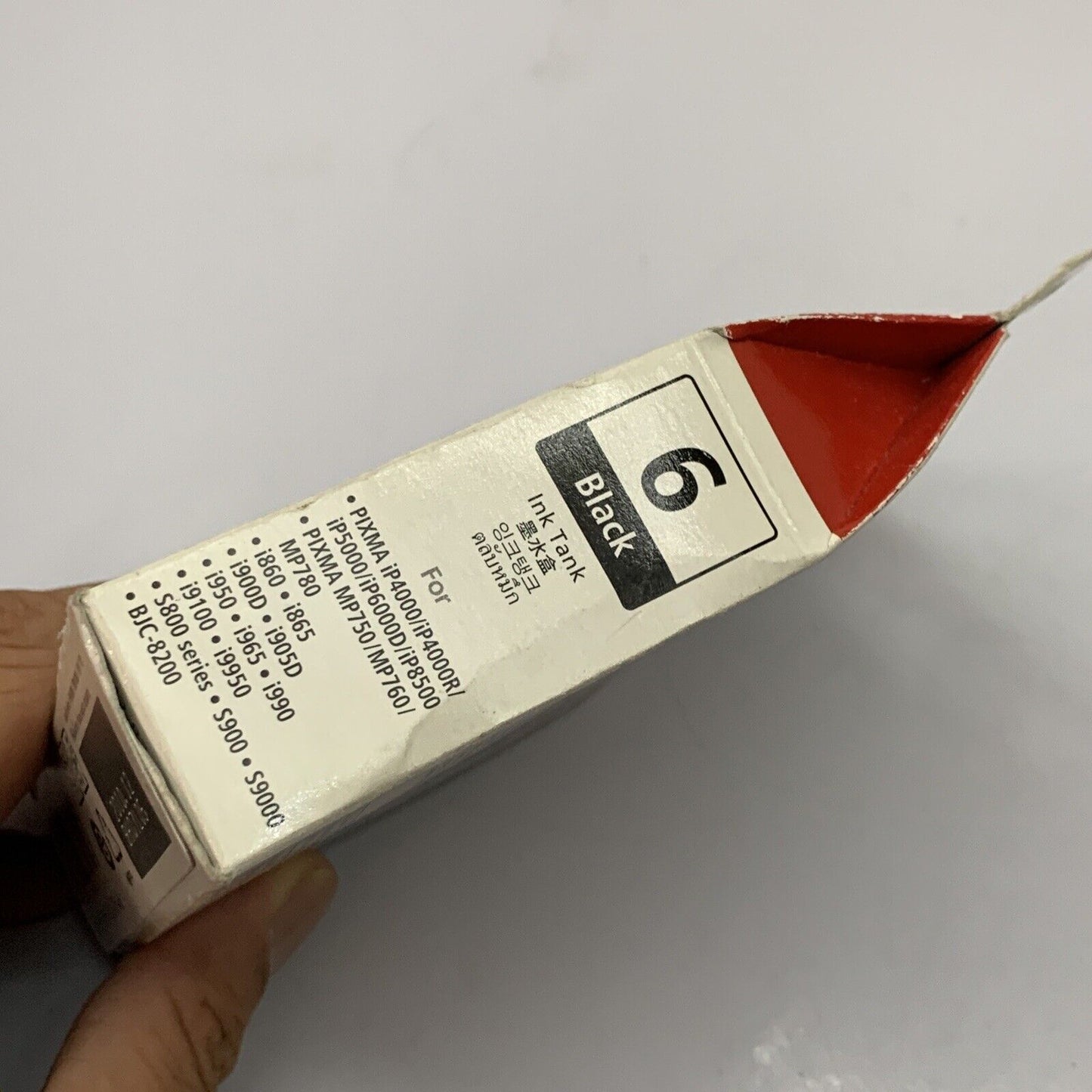 Genuine Canon BCI-6Bk Black Ink Cartridge PIXMA Series NEW