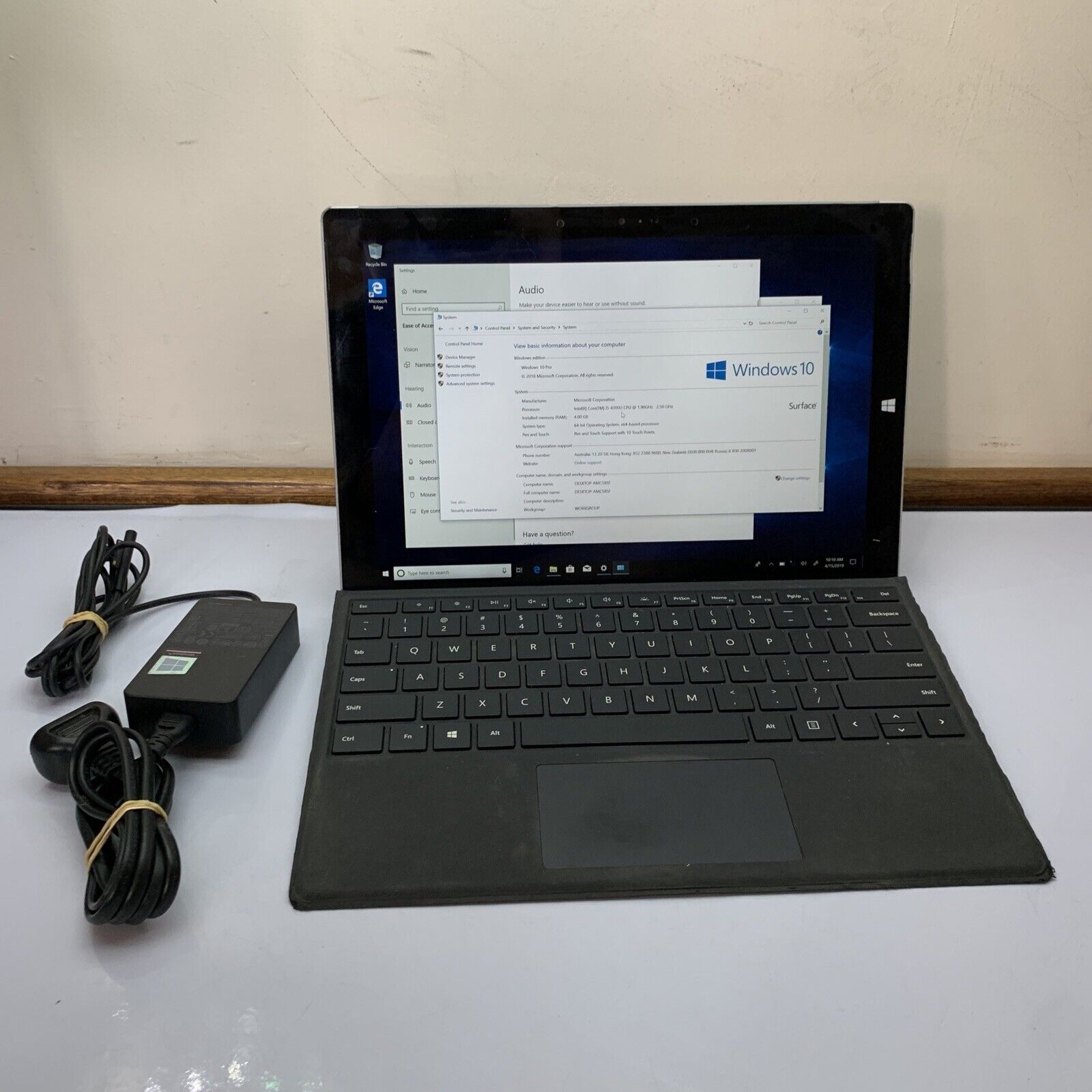 Microsoft - Surface Pro3 i5 4300U 4GB 128GB タイプカバー Amazon.com : Microsoft Surface Pro (Intel Core i5, 4GB RAM