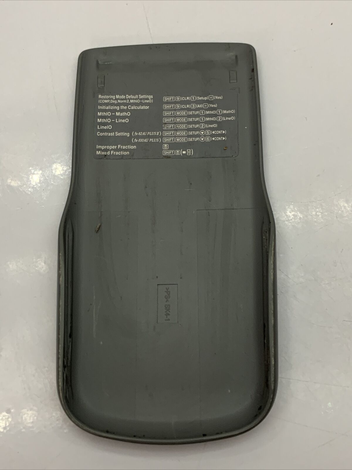 Casio FX82AU PLUS II Scientific Calculator with Cover