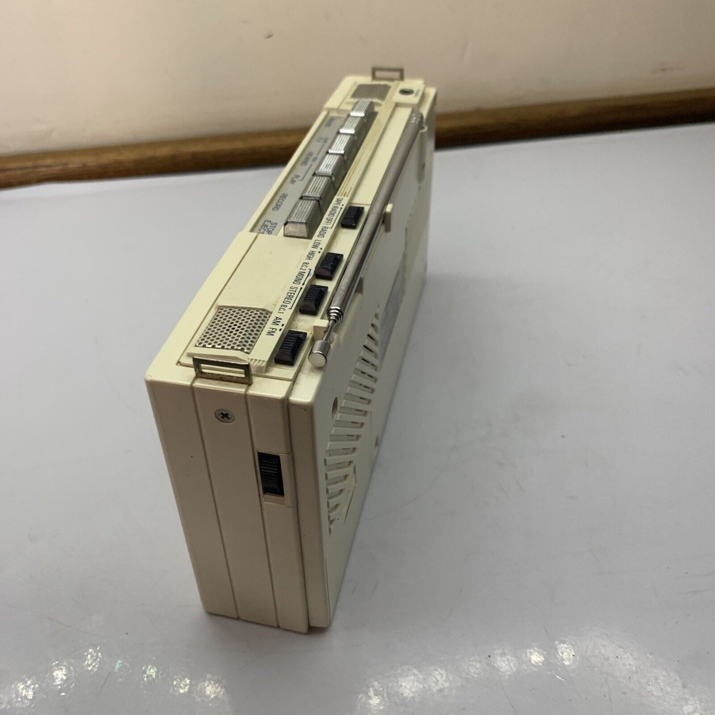 Asahi FairMate Mini Stereo Radio Cassette Player Recorder *For Parts Or Repair