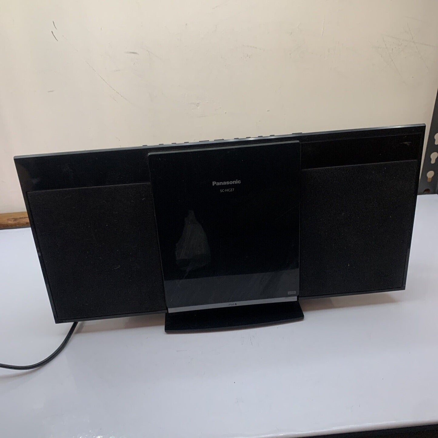 Panasonic SC-HC27 CD Player Radio iPod Compact Shelf Hi-Fi Stereo System