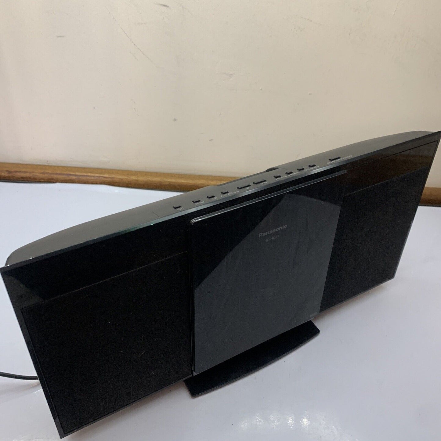 Panasonic SC-HC27 CD Player Radio iPod Compact Shelf Hi-Fi Stereo System