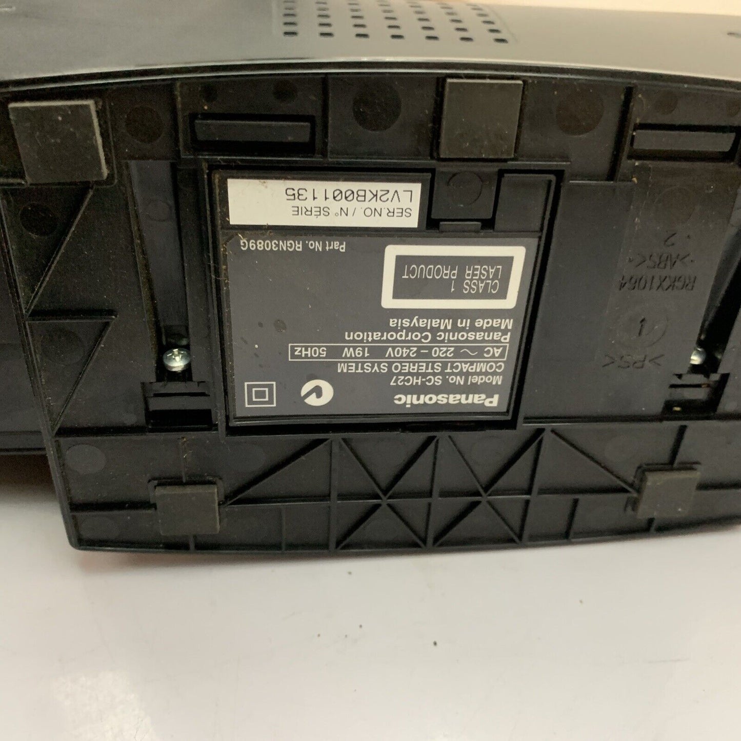 Panasonic SC-HC27 CD Player Radio iPod Compact Shelf Hi-Fi Stereo System