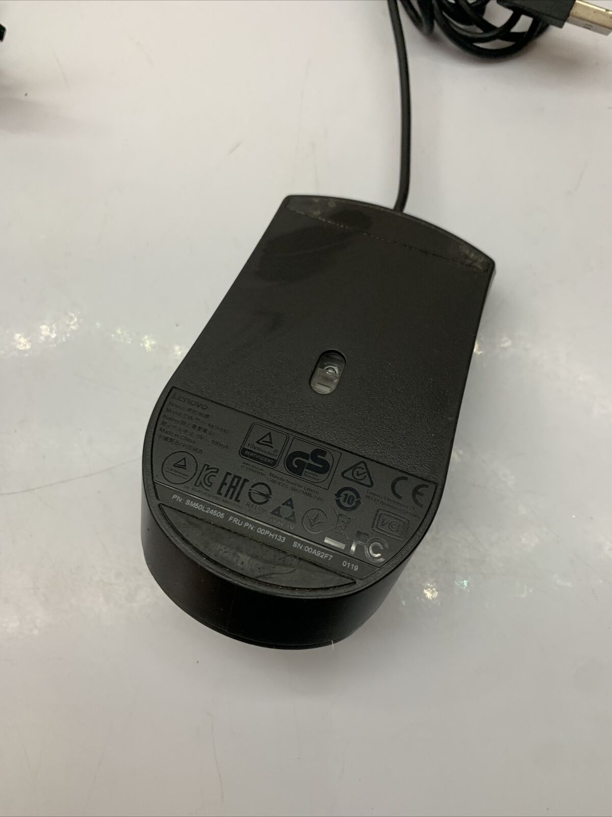 3x Genuine Lenovo IBM Mouse USB Wired