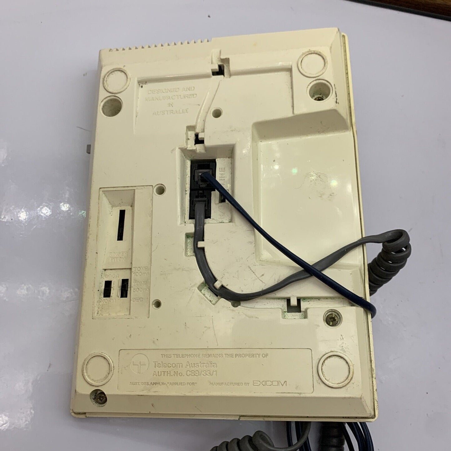 Telecom Corded Telephone Made In Australia NBN Ready & Compatible