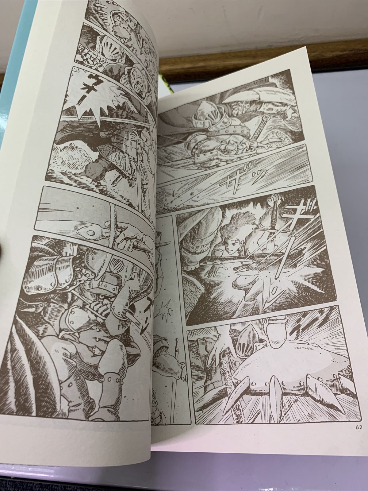 Nausicaa Valley Of The Wind Volume 1-7 Manga Complete Set Japanese Hayao Miyazak
