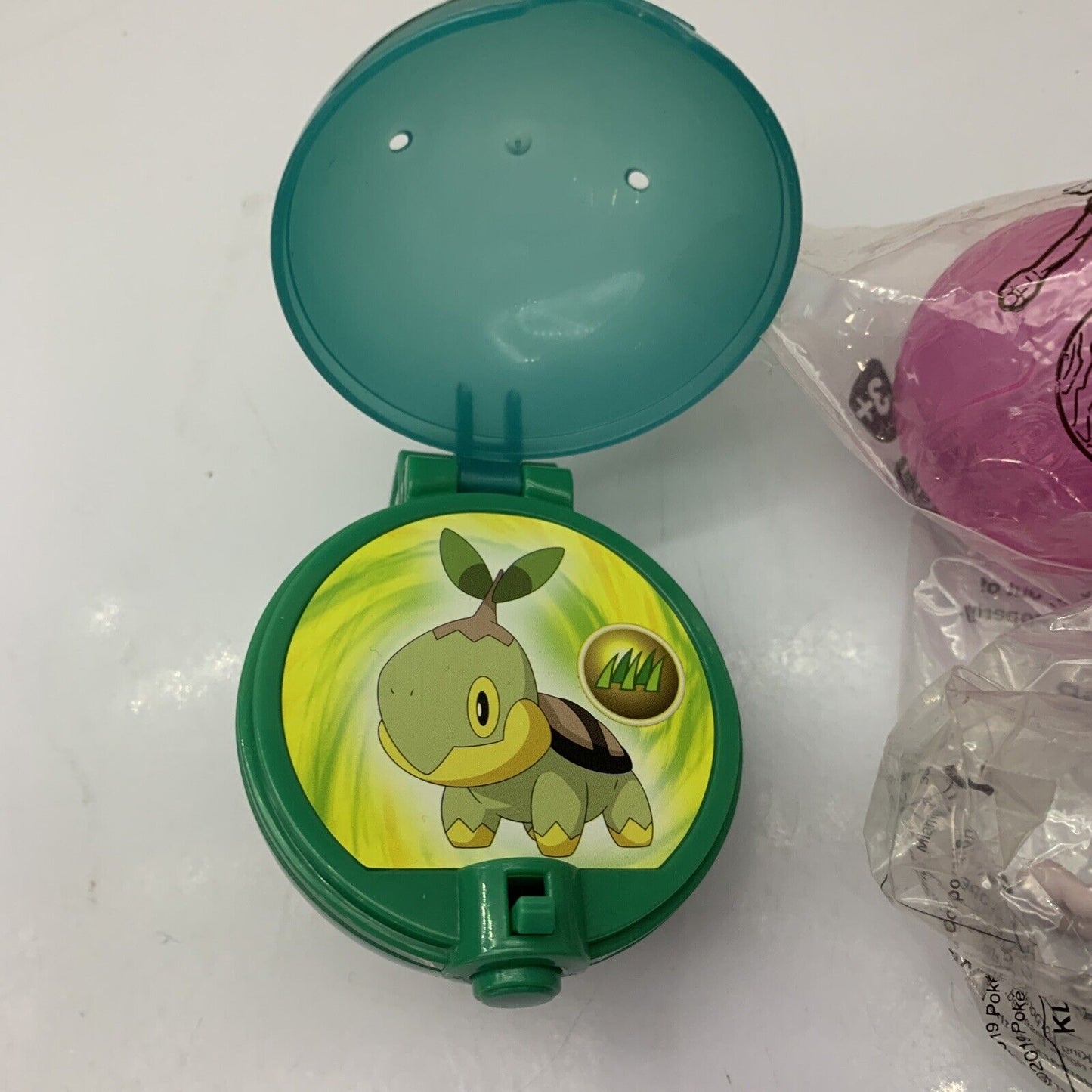 2x McDonald's Pokemon Turtwig + Mewtwo
