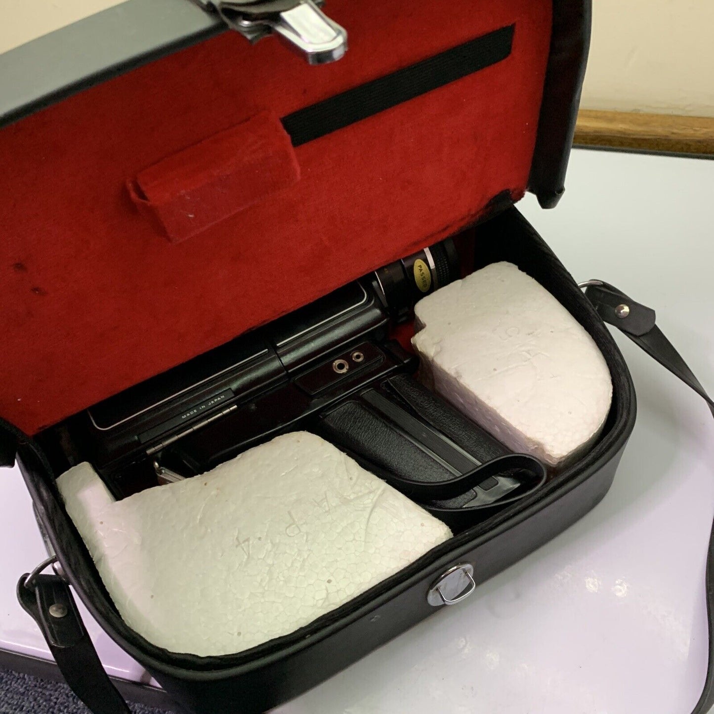 Mirage Flex 600SM Super 8 Film Camera Japan *Doesn't Turn On For Parts Or Repair