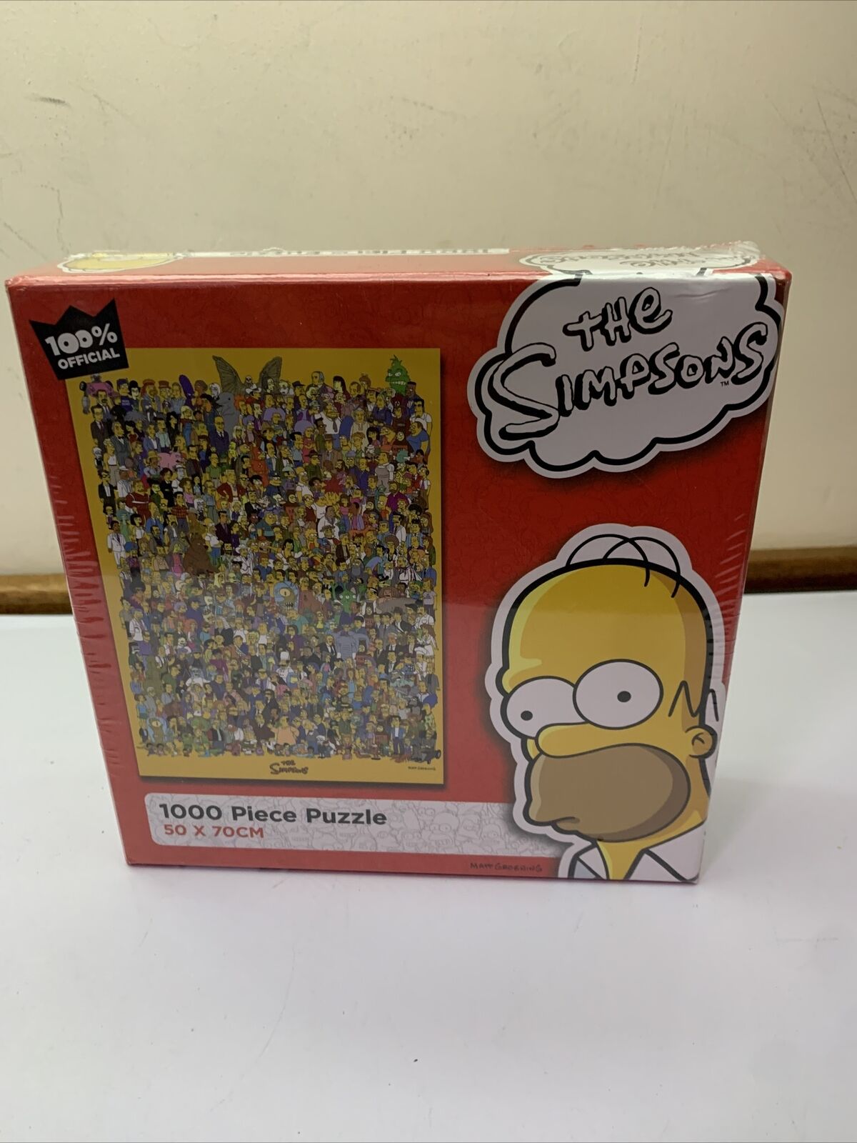 Genuine The Simpsons 1000 Piece Jigsaw Puzzle 50x70cm NEW Sealed