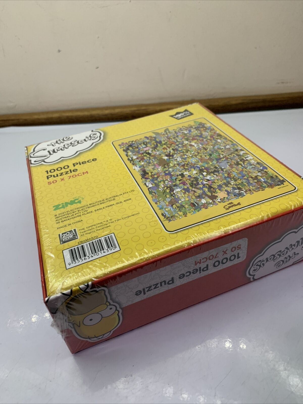 Genuine The Simpsons 1000 Piece Jigsaw Puzzle 50x70cm NEW Sealed